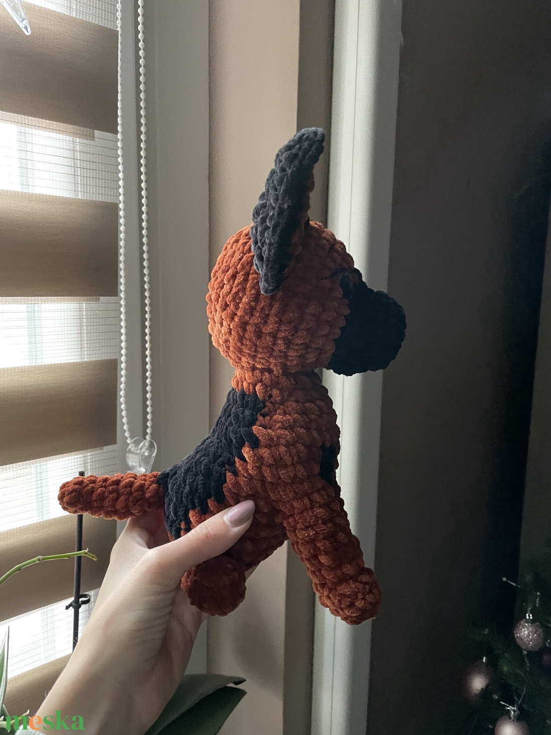 Horgolt plüss németjuhász kutya - játék & sport - plüssállat & játékfigura - kutya - Meska.hu