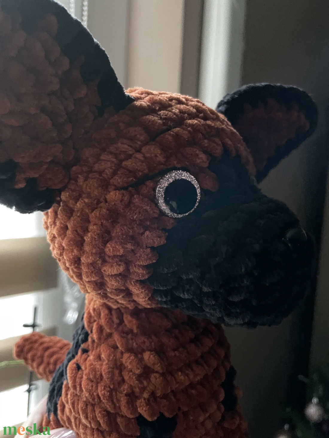 Horgolt plüss németjuhász kutya - játék & sport - plüssállat & játékfigura - kutya - Meska.hu