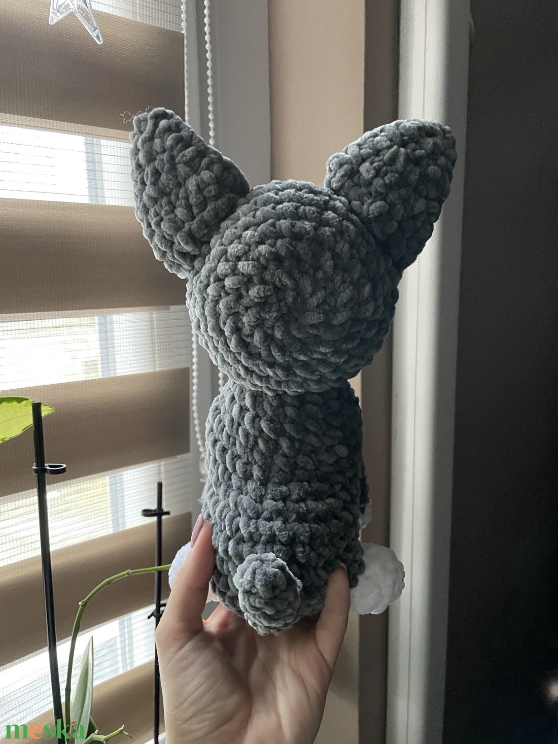 Horgolt plüss husky kutya - játék & sport - plüssállat & játékfigura - kutya - Meska.hu