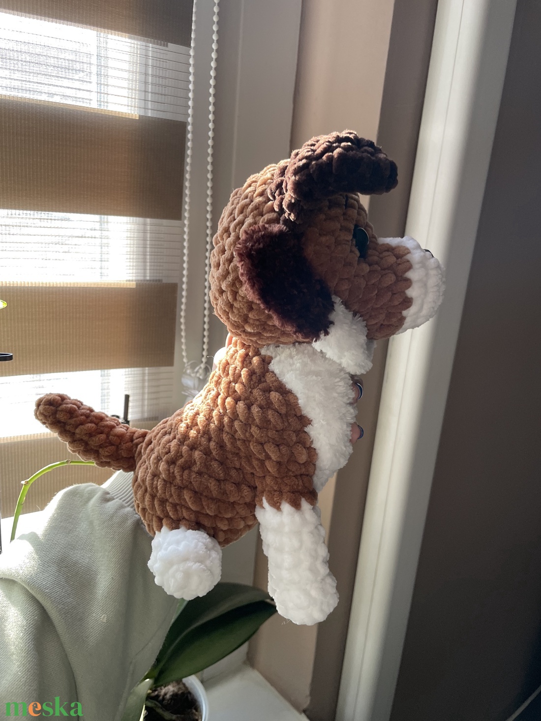 Horgolt plüss border collie kutya - játék & sport - plüssállat & játékfigura - kutya - Meska.hu