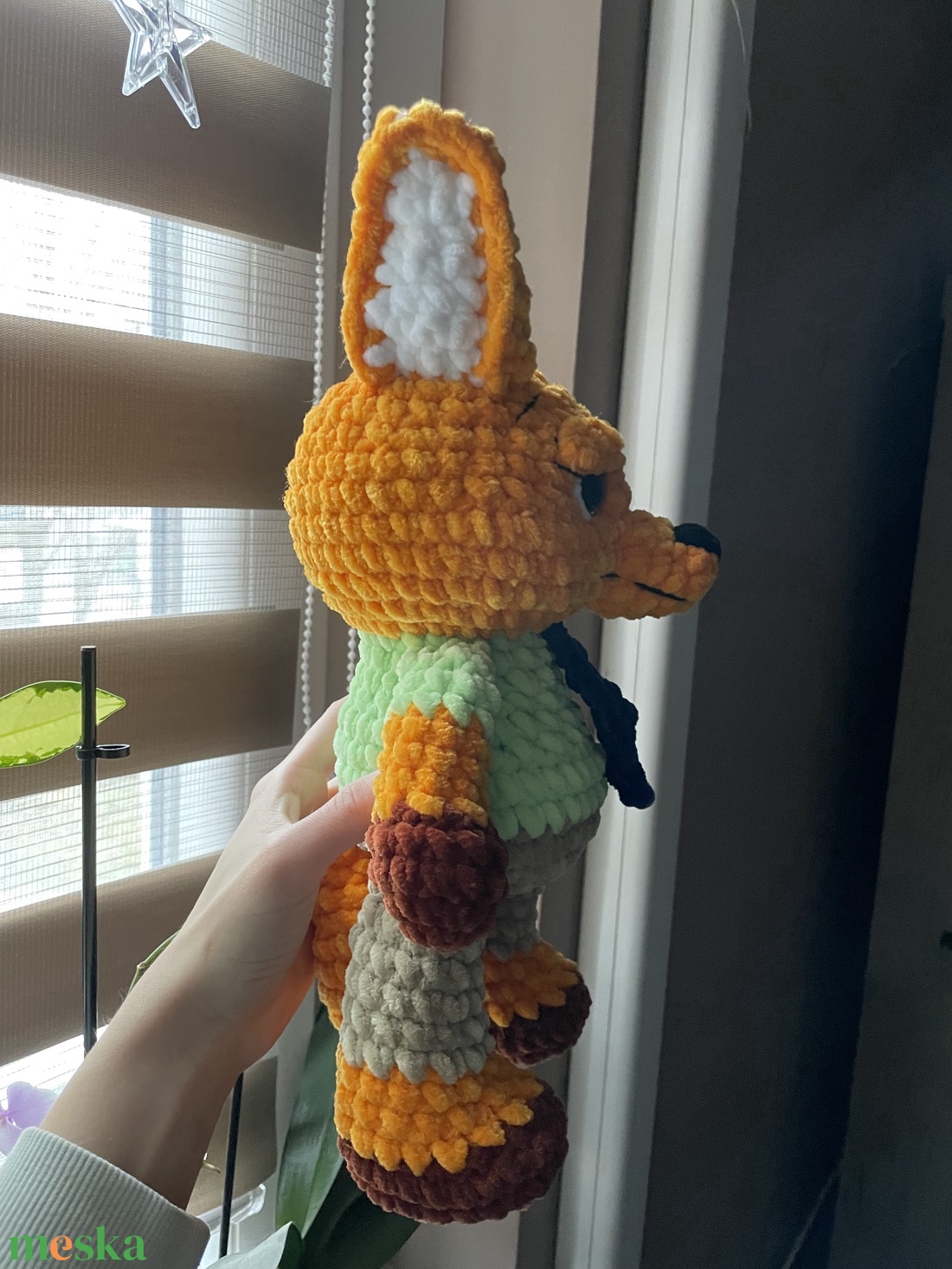 Horgolt plüss Zootropolis Nick - játék & sport - plüssállat & játékfigura - plüss mesefigurák - Meska.hu