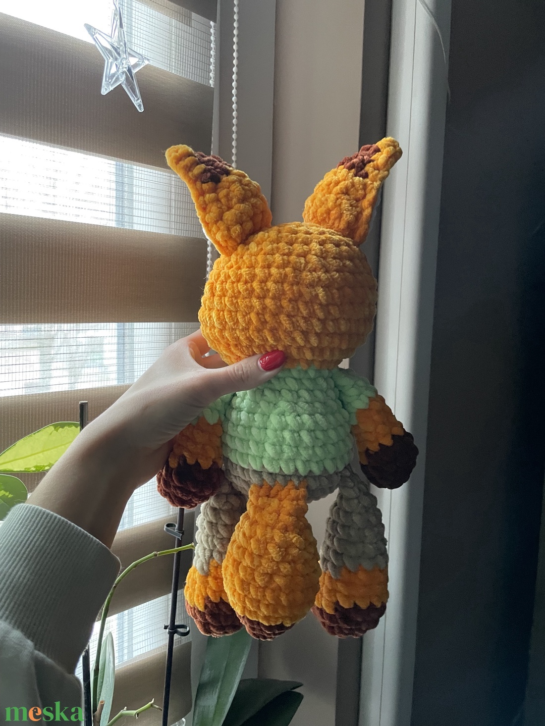 Horgolt plüss Zootropolis Nick - játék & sport - plüssállat & játékfigura - plüss mesefigurák - Meska.hu