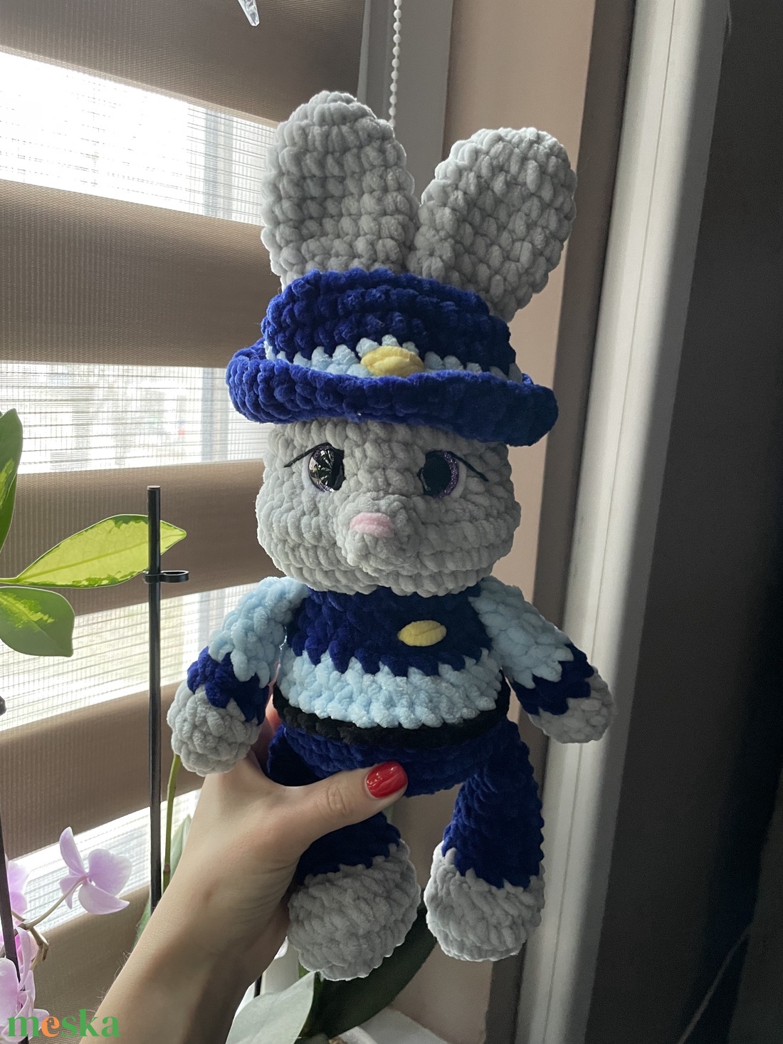 Horgolt plüss Zootropolis Judy - játék & sport - plüssállat & játékfigura - plüss mesefigurák - Meska.hu