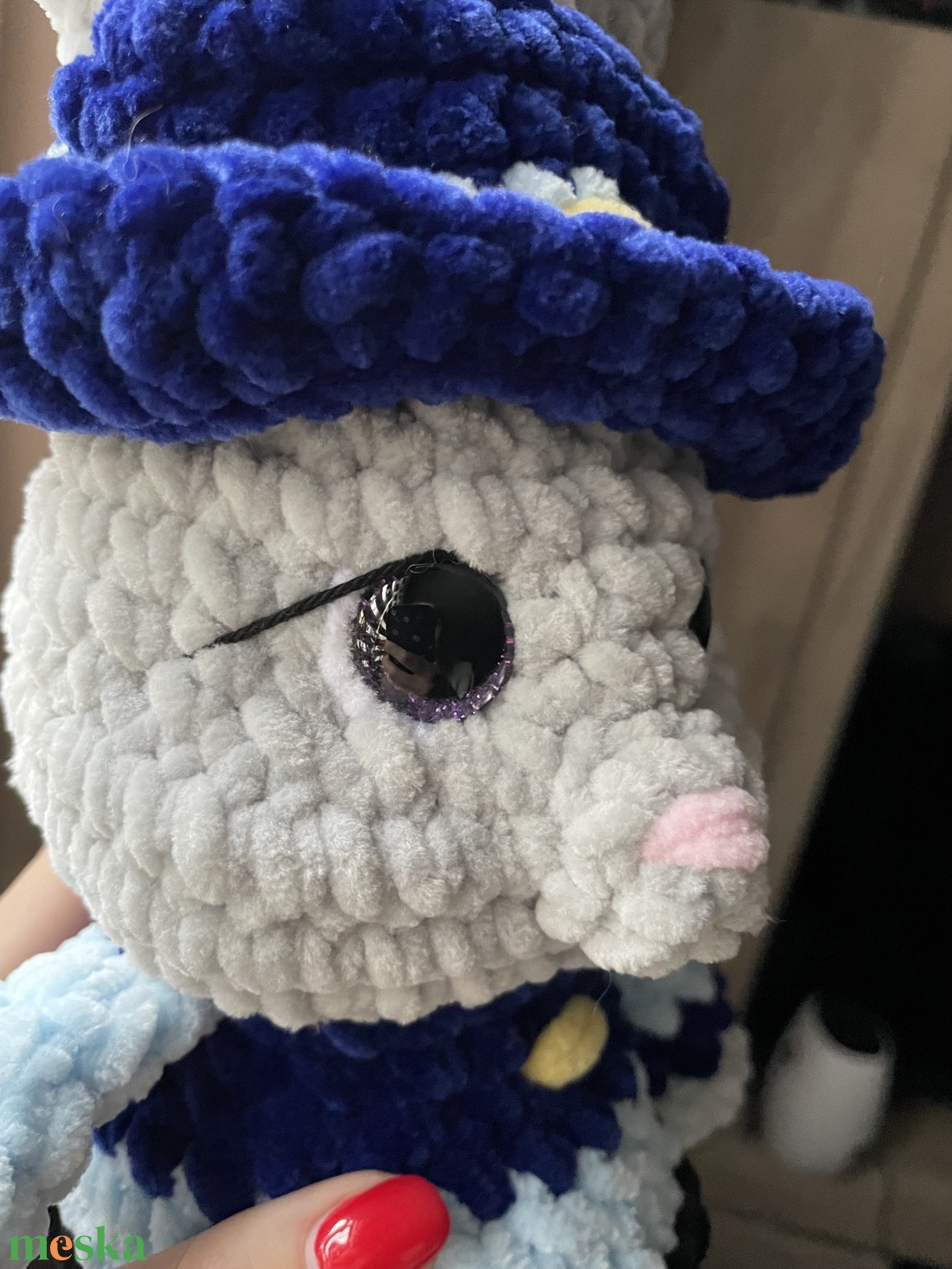 Horgolt plüss Zootropolis Judy - játék & sport - plüssállat & játékfigura - plüss mesefigurák - Meska.hu