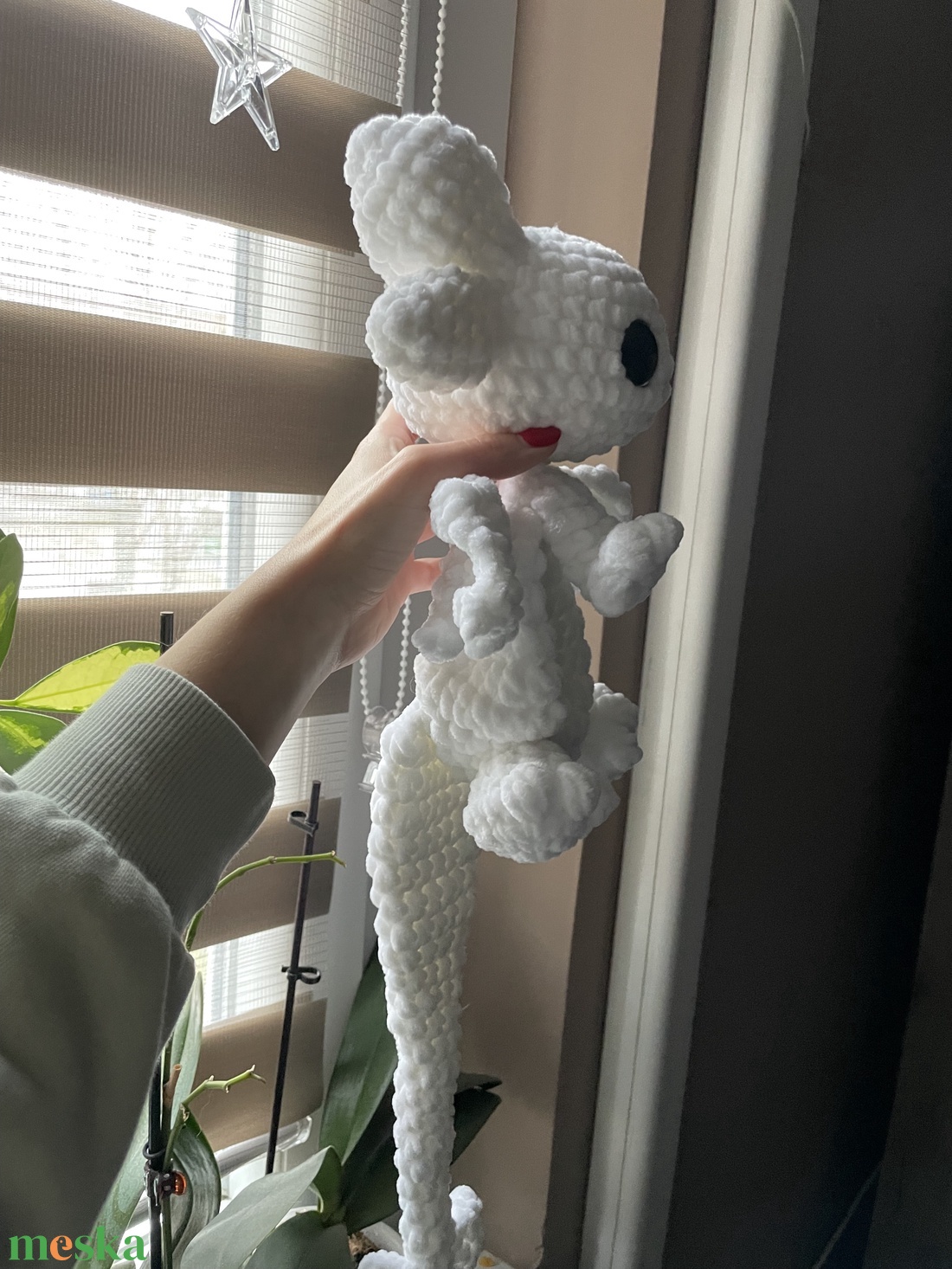 Horgolt plüss Fenyfúria sárkány szundipajtás - játék & sport - plüssállat & játékfigura - más figura - Meska.hu