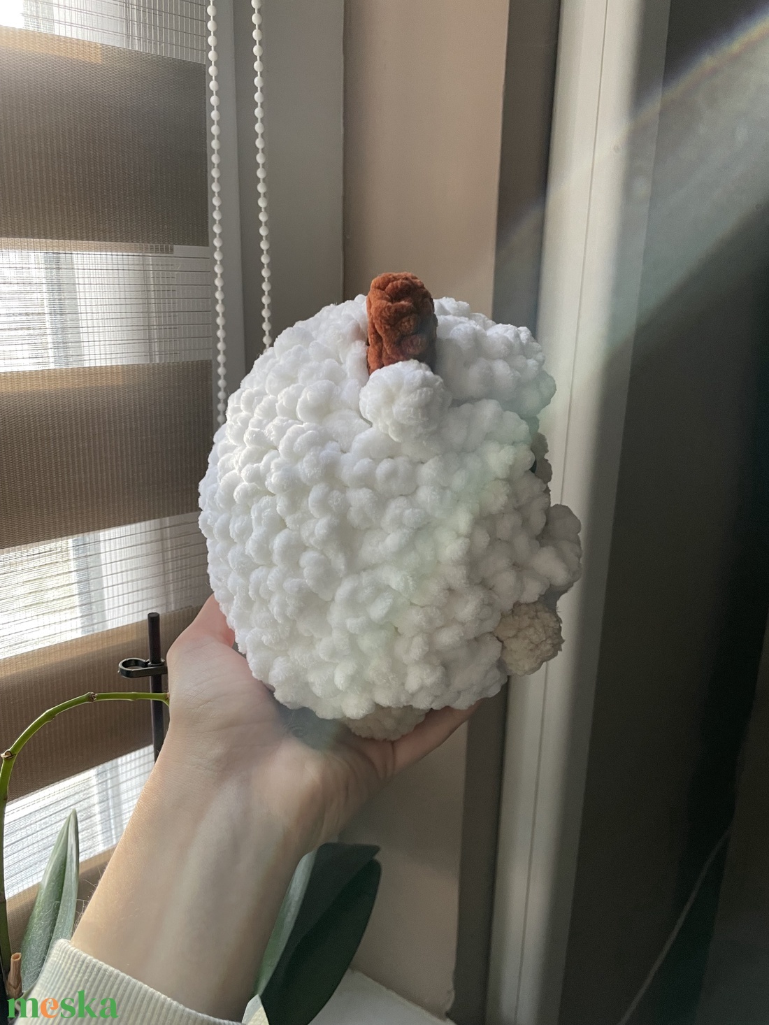 Horgolt plüss bárány - játék & sport - plüssállat & játékfigura - más figura - Meska.hu