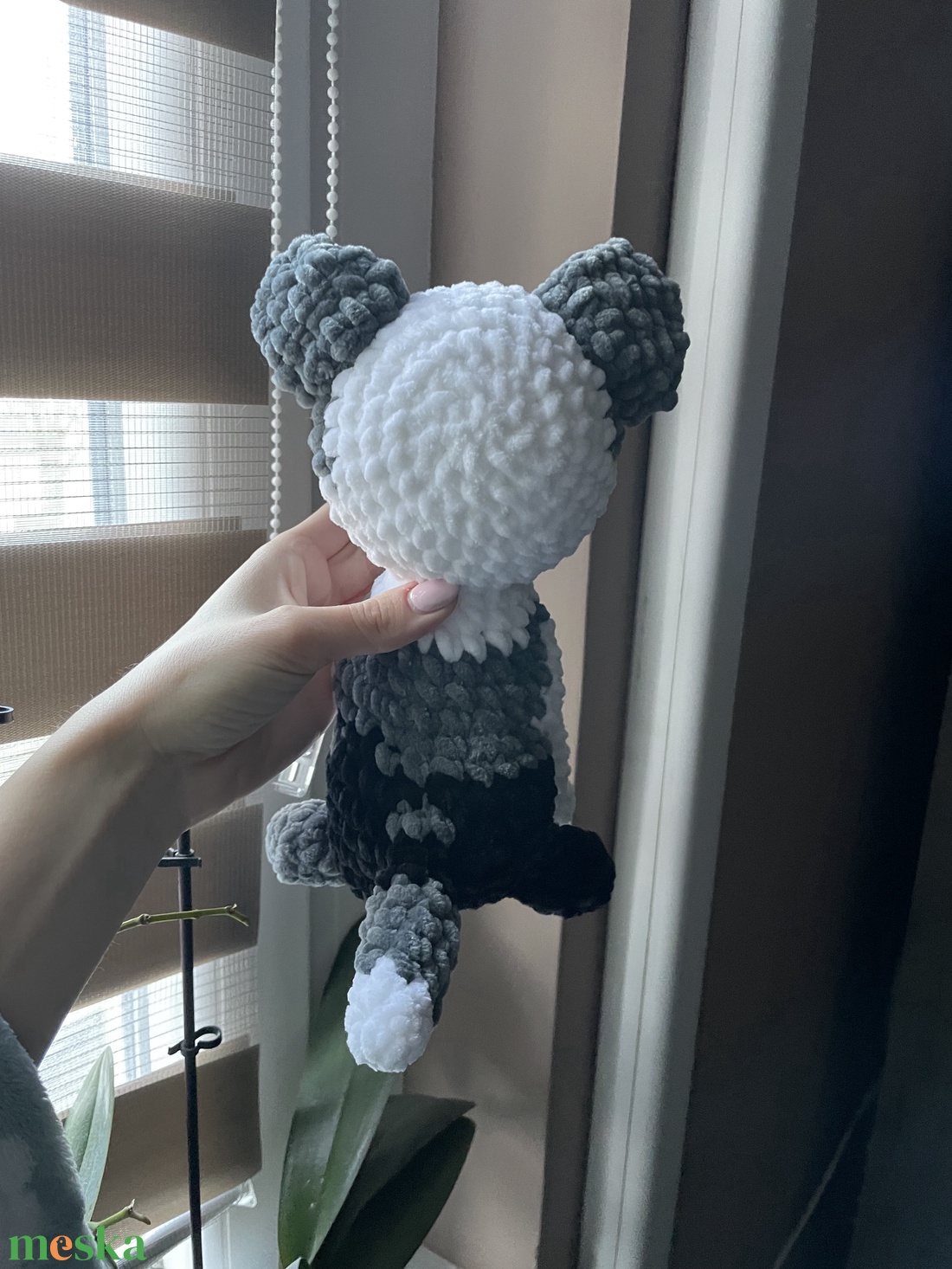 Horgolt plüss border collie kutya - játék & sport - plüssállat & játékfigura - kutya - Meska.hu