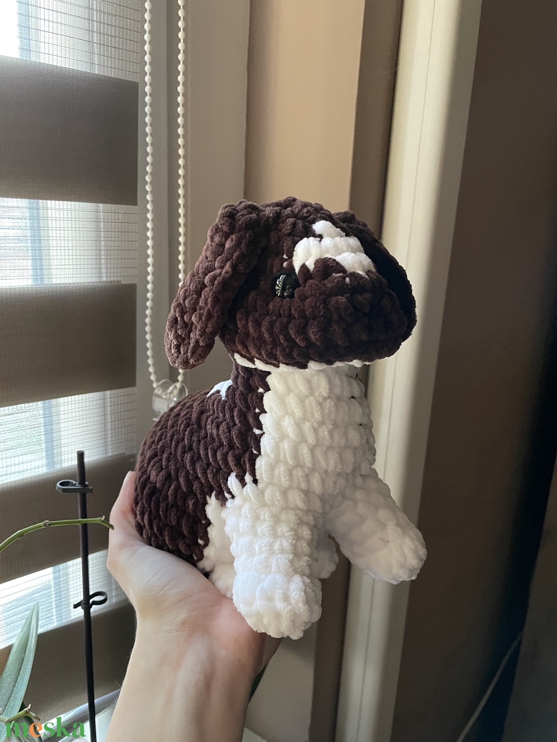 Horgolt plüss Nyuszi - játék & sport - plüssállat & játékfigura - plüss mesefigurák - Meska.hu