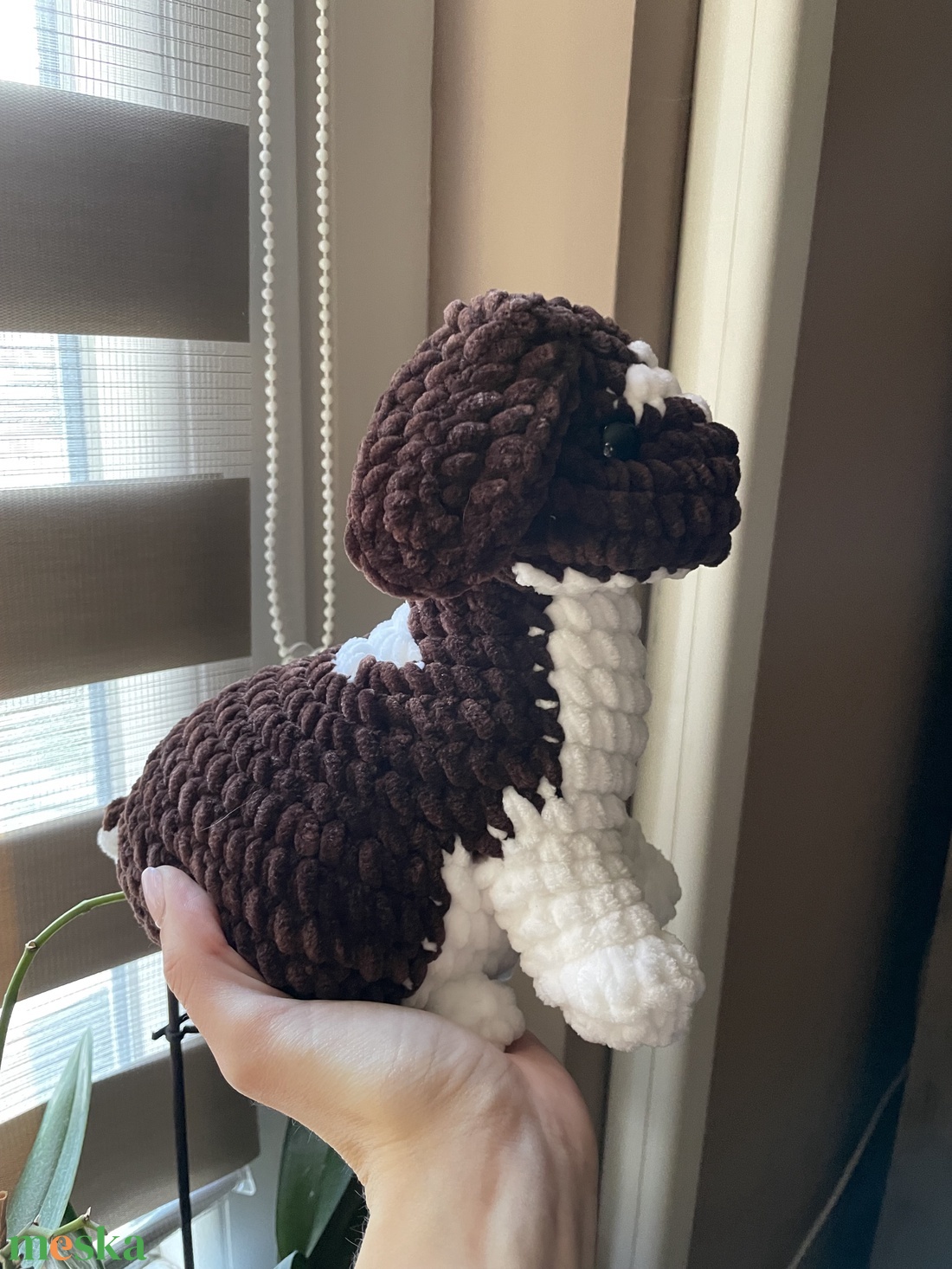 Horgolt plüss Nyuszi - játék & sport - plüssállat & játékfigura - plüss mesefigurák - Meska.hu