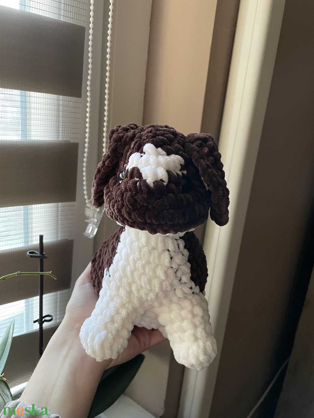 Horgolt plüss Nyuszi - játék & sport - plüssállat & játékfigura - plüss mesefigurák - Meska.hu