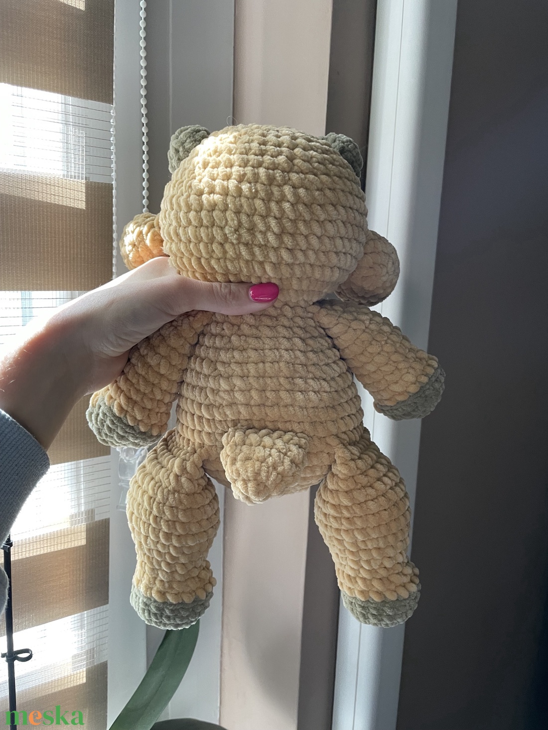 Horgolt plüss kecske kabáttal - játék & sport - plüssállat & játékfigura - más figura - Meska.hu