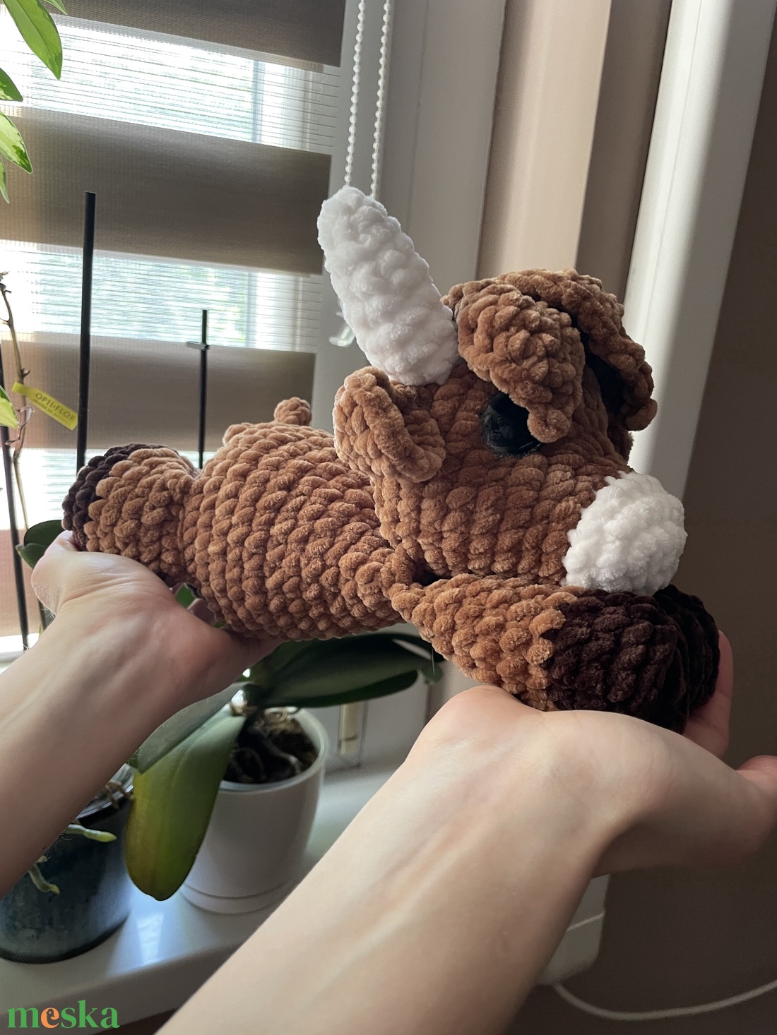 Horgolt plüss boci - játék & sport - plüssállat & játékfigura - más figura - Meska.hu