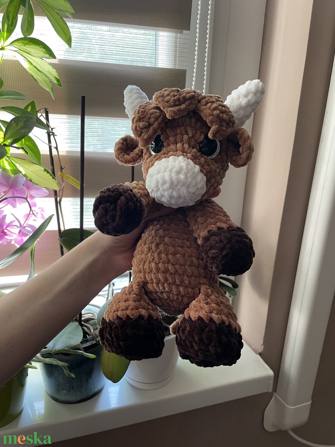 Horgolt plüss boci - játék & sport - plüssállat & játékfigura - más figura - Meska.hu