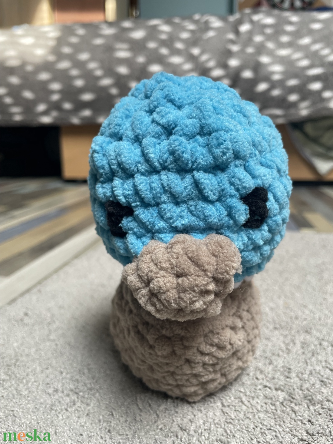 Horgolt Kacsa - játék & sport - plüssállat & játékfigura - madár - Meska.hu