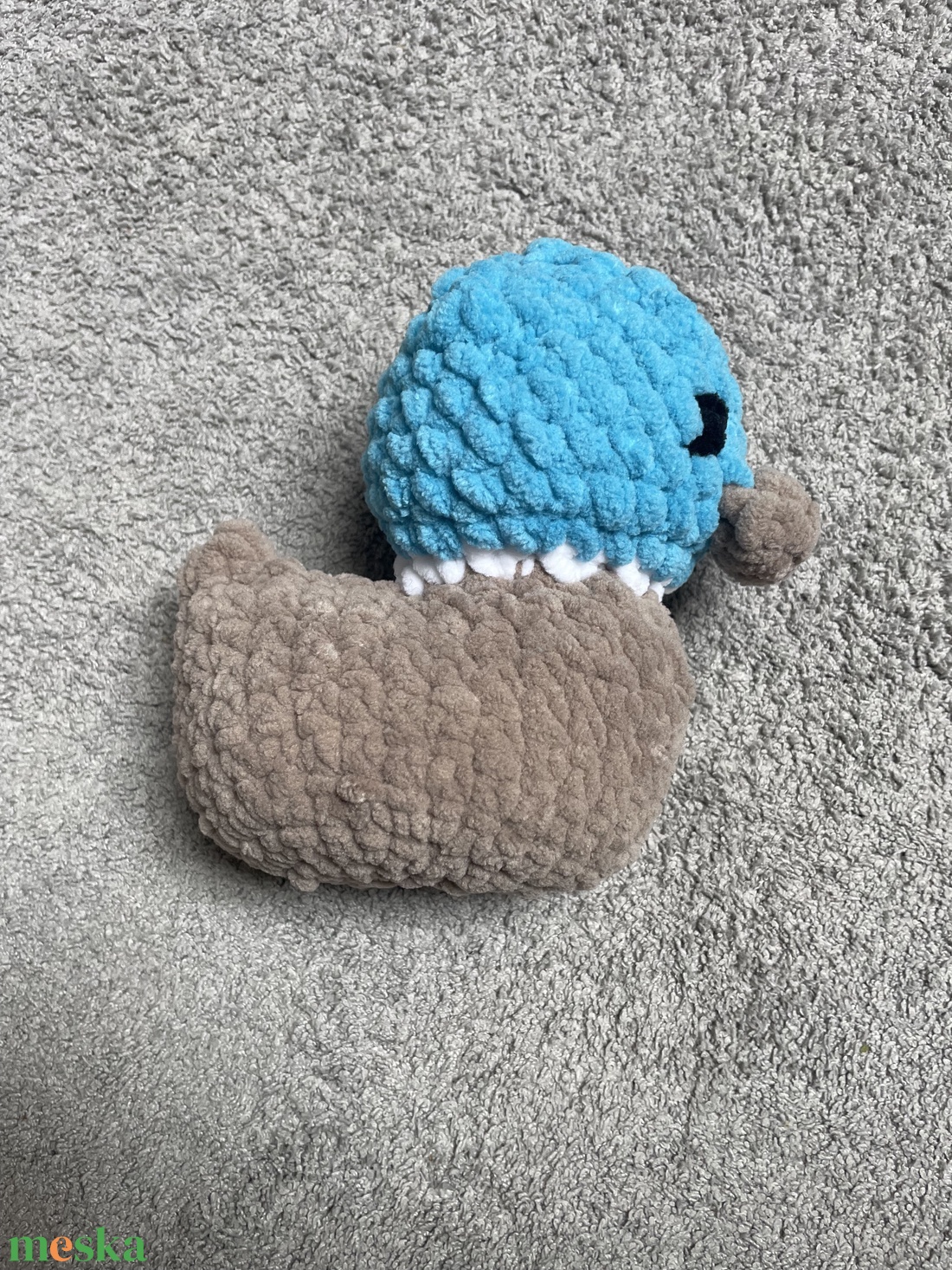 Horgolt Kacsa - játék & sport - plüssállat & játékfigura - madár - Meska.hu