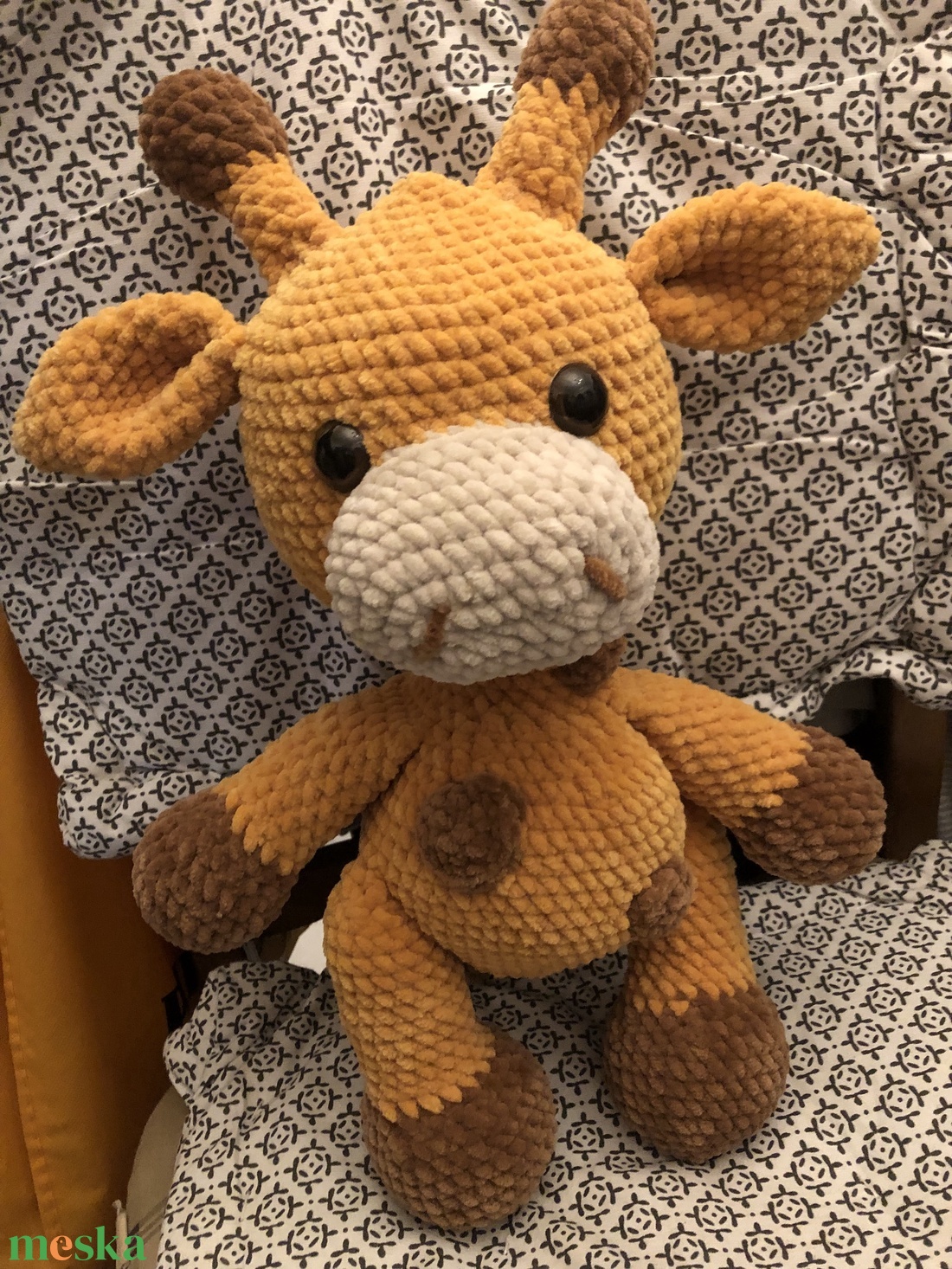 Plüss zsiráf - játék & sport - plüssállat & játékfigura - zsiráf - Meska.hu