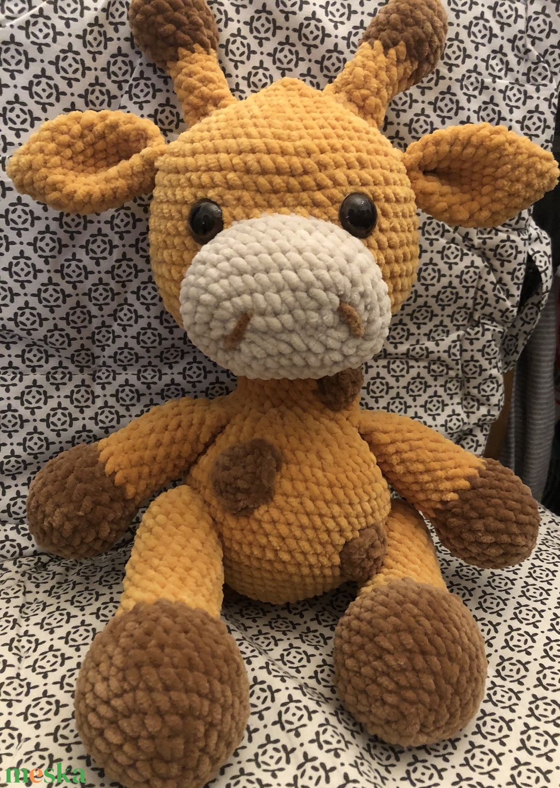 Plüss zsiráf - játék & sport - plüssállat & játékfigura - zsiráf - Meska.hu