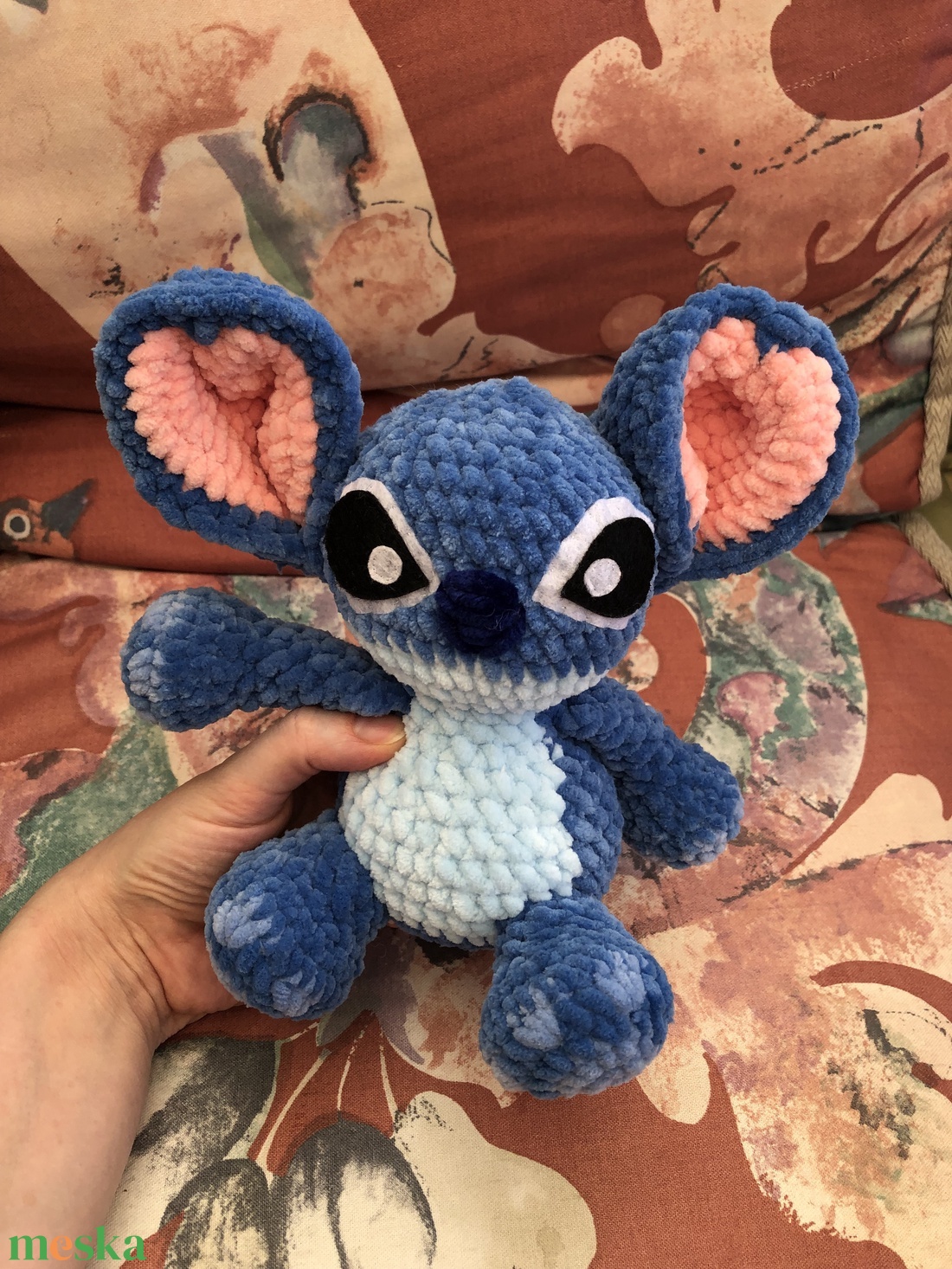 Horgolt Stitch - játék & sport - plüssállat & játékfigura - más figura - Meska.hu Horgolt Stitch - játék & sport - plüssállat & játékfigura - más figura - Meska.hu