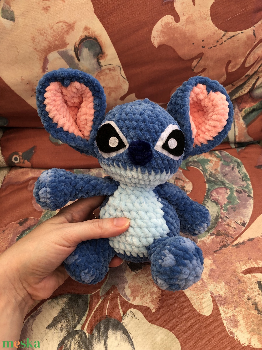 Horgolt Stitch - játék & sport - plüssállat & játékfigura - más figura - Meska.hu Horgolt Stitch - játék & sport - plüssállat & játékfigura - más figura - Meska.hu