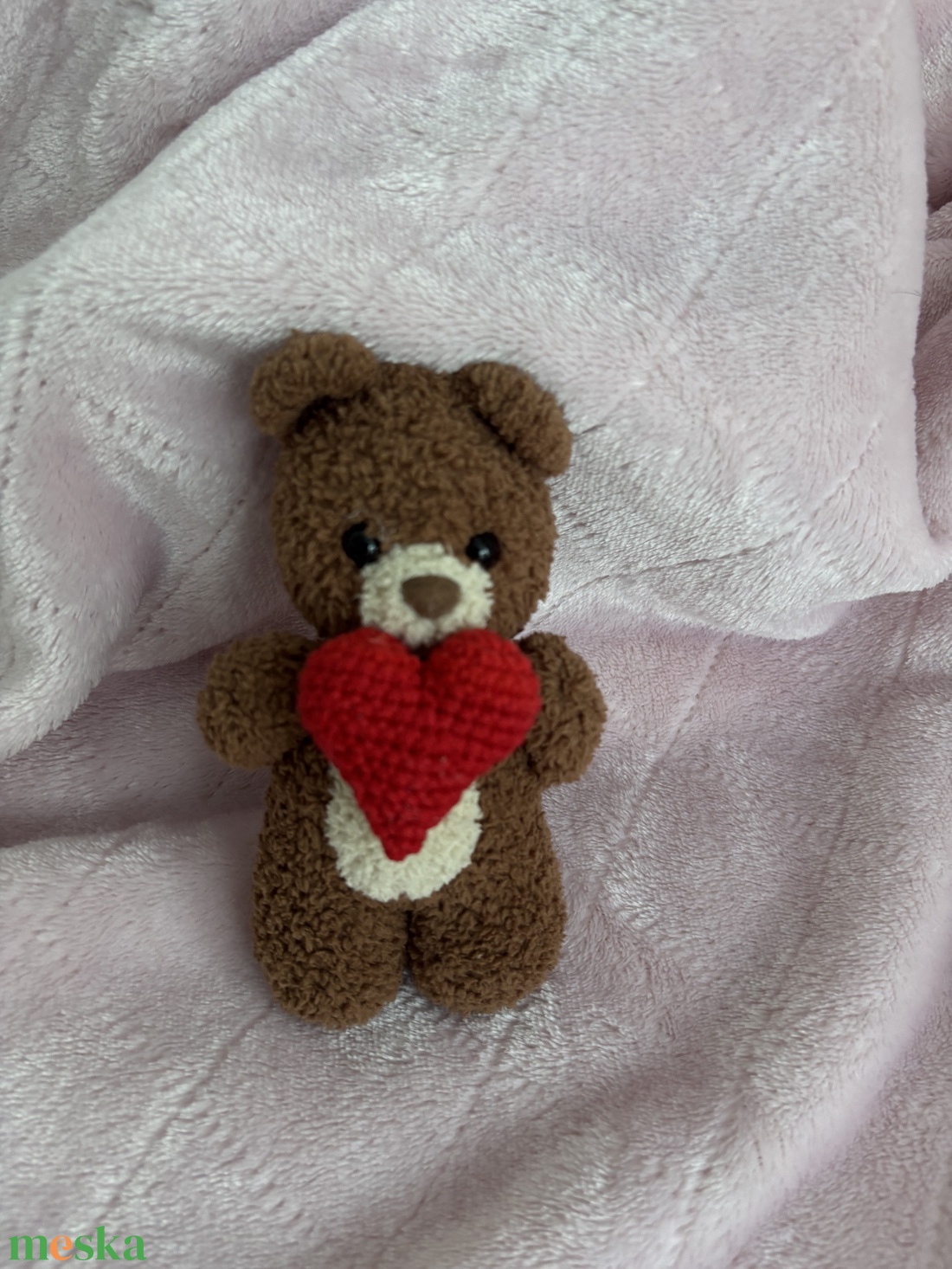 Horgolt plüss mackó - játék & sport - plüssállat & játékfigura - maci - Meska.hu