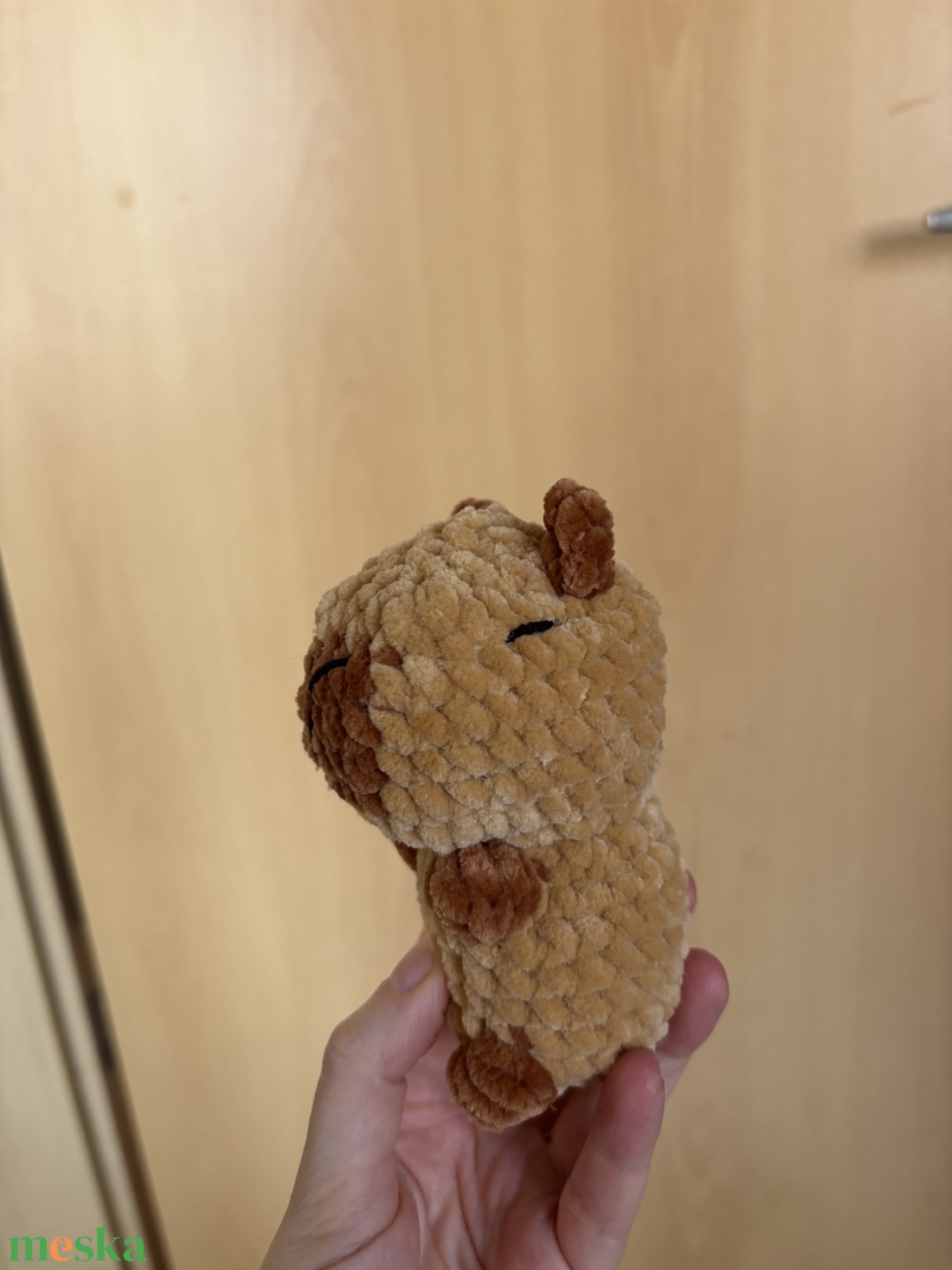 Horgolt Capybara - játék & sport - plüssállat & játékfigura - kapibara - Meska.hu