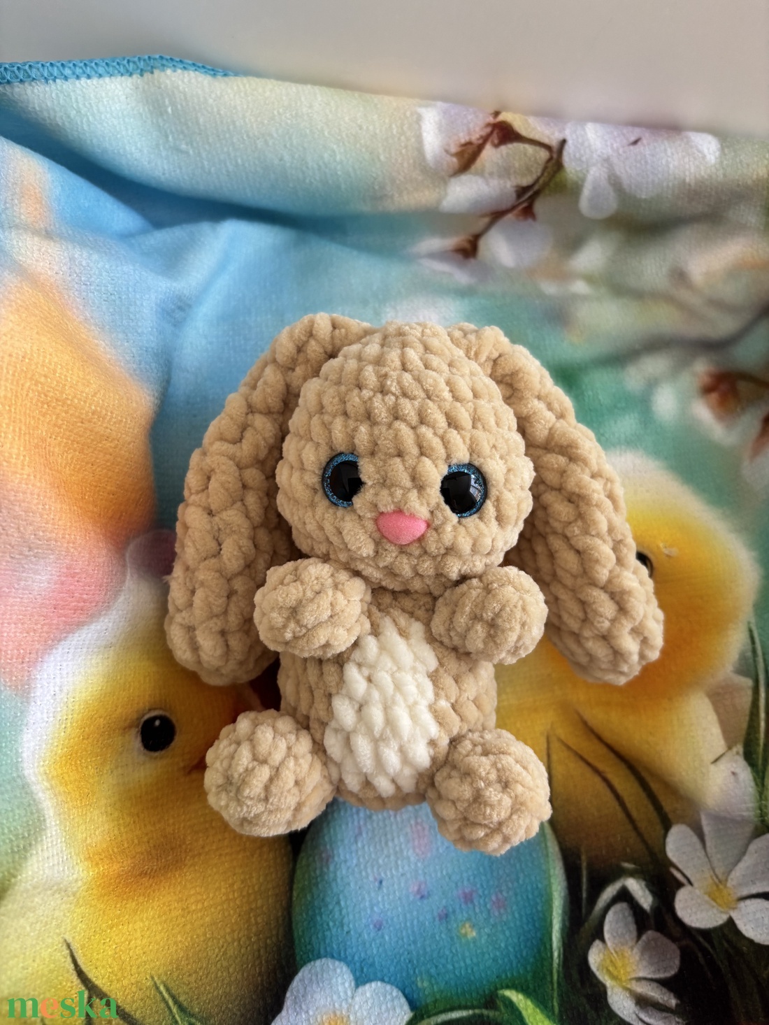 Horgolt Plüss Nyuszi - játék & sport - plüssállat & játékfigura - nyuszi - Meska.hu