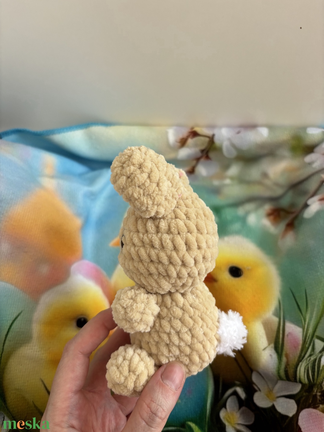 Horgolt Plüss Nyuszi - játék & sport - plüssállat & játékfigura - nyuszi - Meska.hu