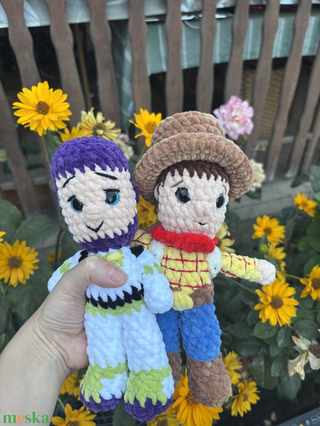 Horgolt Toy Story figurák - játék & sport - plüssállat & játékfigura - cica - Meska.hu