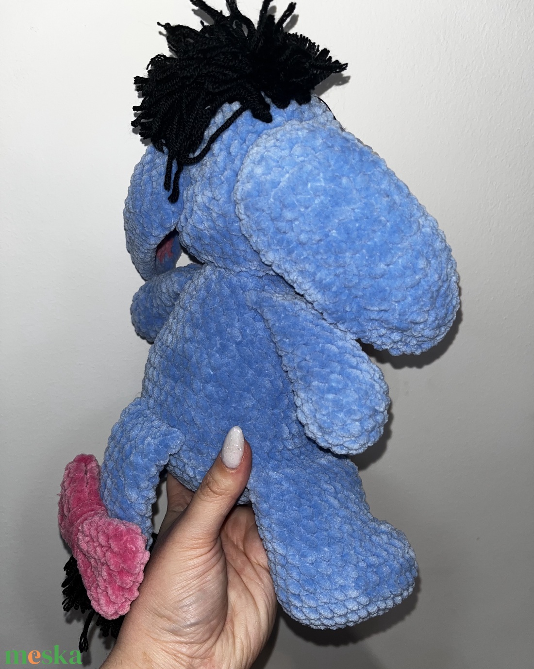 Horgolt füles plüss  - játék & sport - plüssállat & játékfigura - plüss mesefigurák - Meska.hu