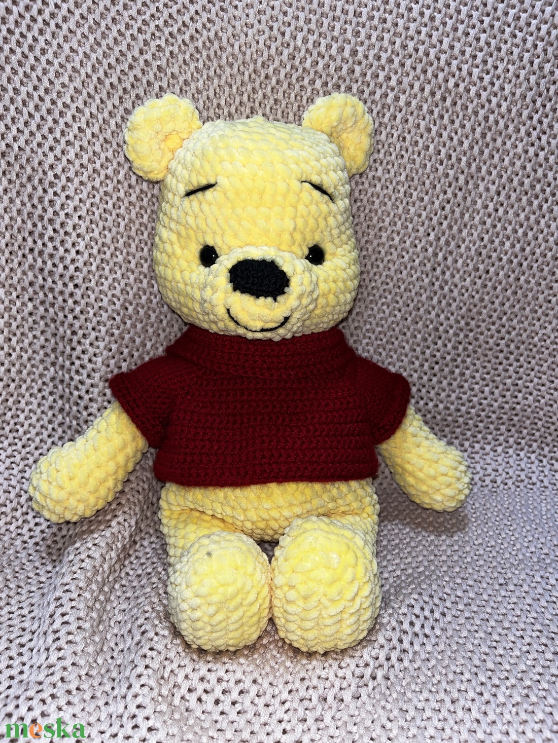 Plüss Micimackó - játék & sport - plüssállat & játékfigura - plüss mesefigurák - Meska.hu