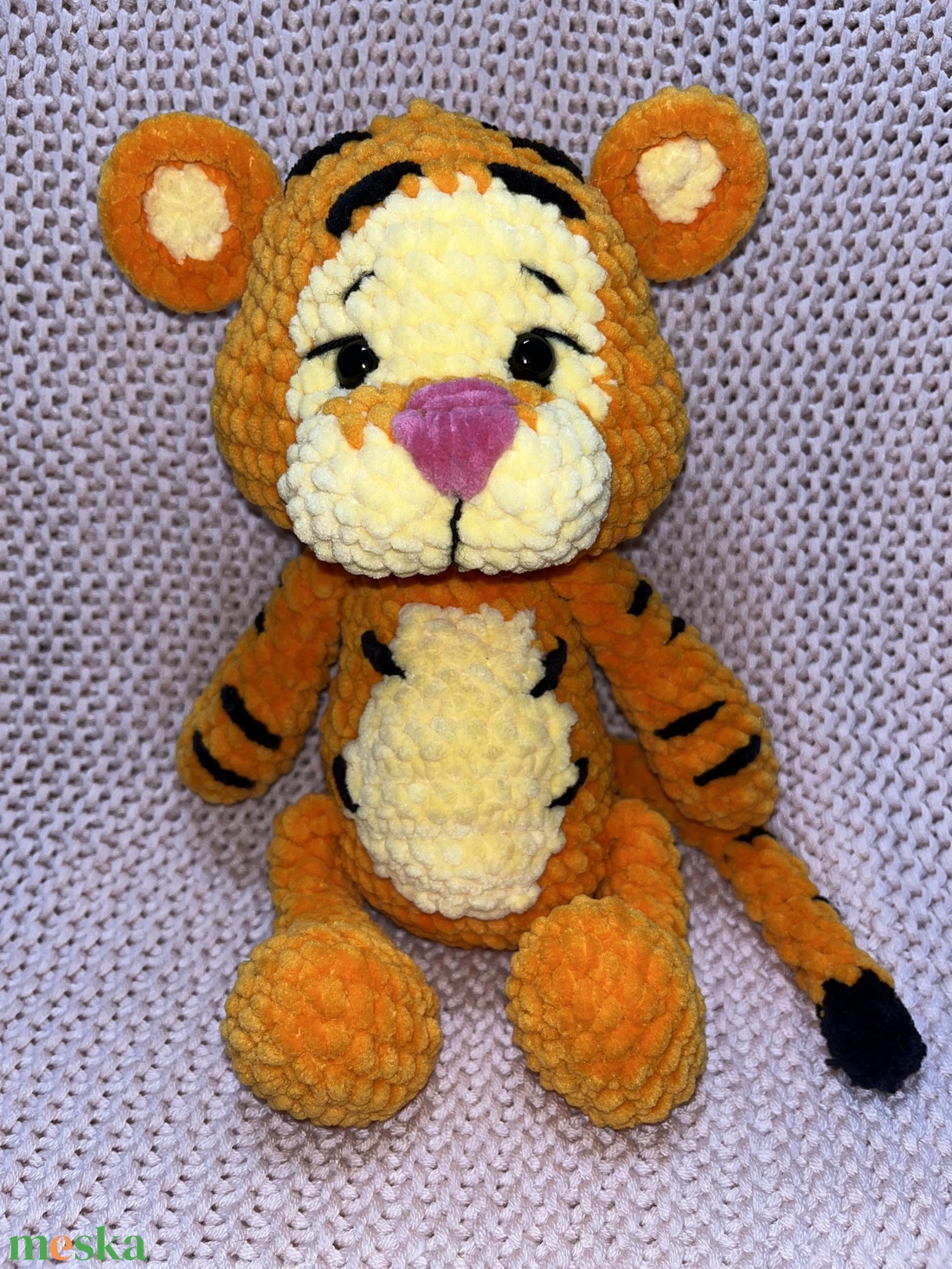 Plüss tigris  - játék & sport - plüssállat & játékfigura - plüss mesefigurák - Meska.hu