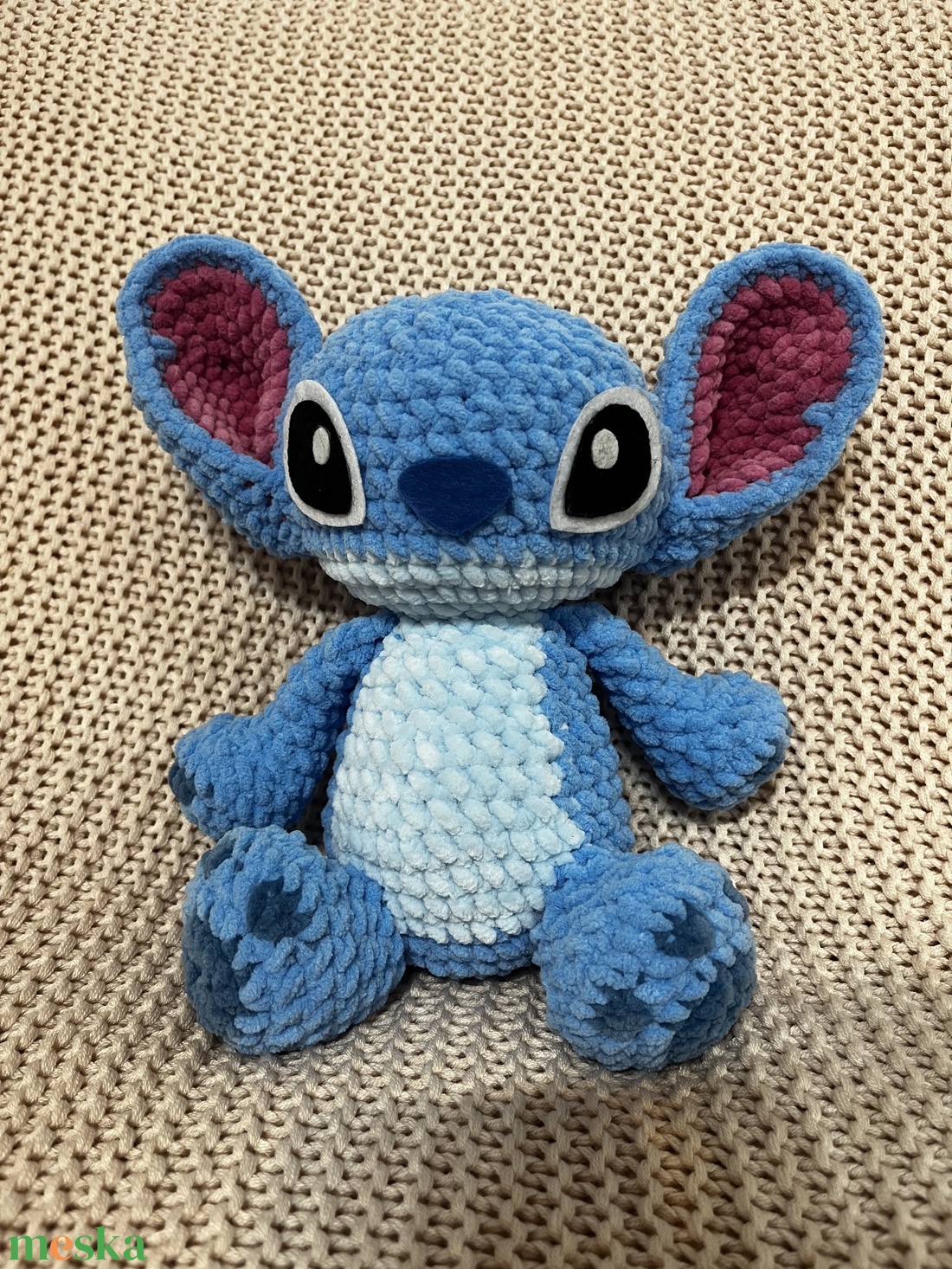 Stitch plüss  - játék & sport - plüssállat & játékfigura - más figura - Meska.hu