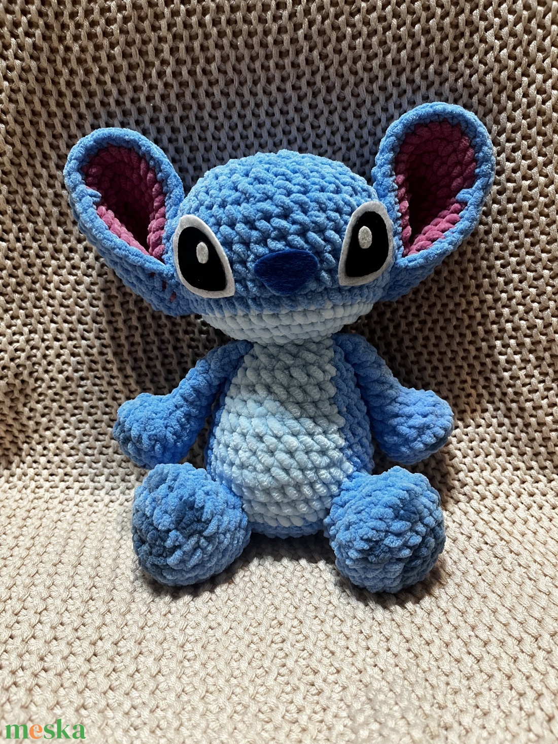 Horgolt stitch  - játék & sport - plüssállat & játékfigura - más figura - Meska.hu