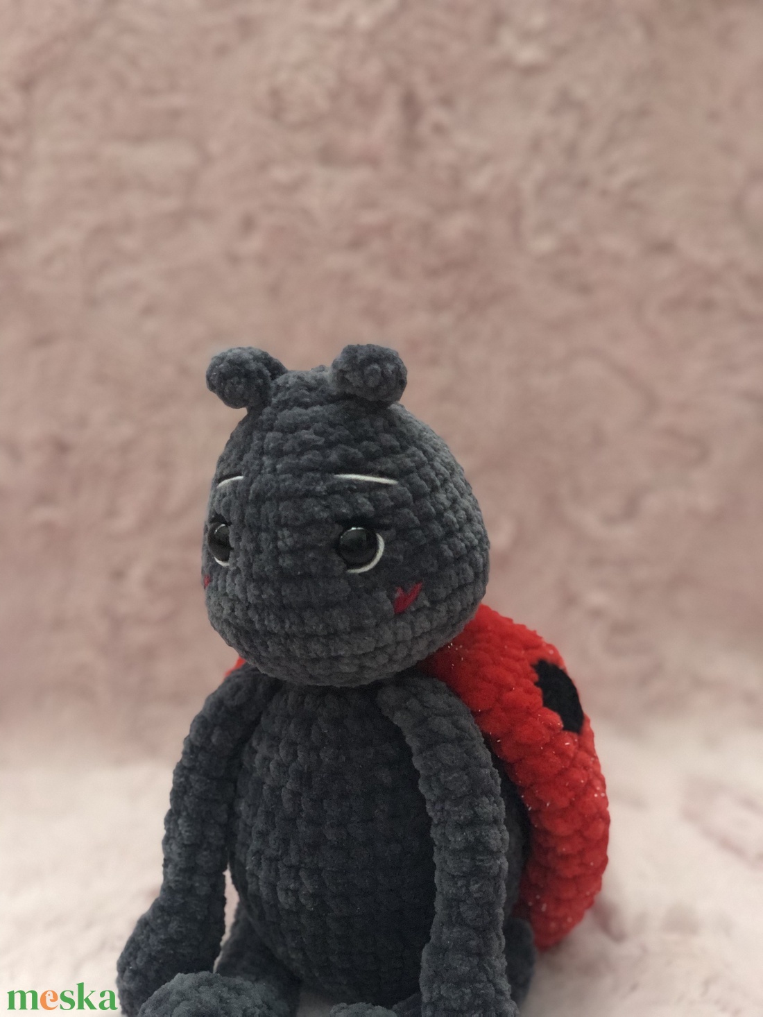 Horgolt katica - játék & sport - plüssállat & játékfigura - más figura - Meska.hu