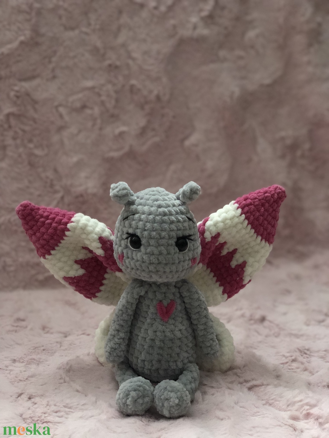 Horgolt pillangó - játék & sport - plüssállat & játékfigura - más figura - Meska.hu