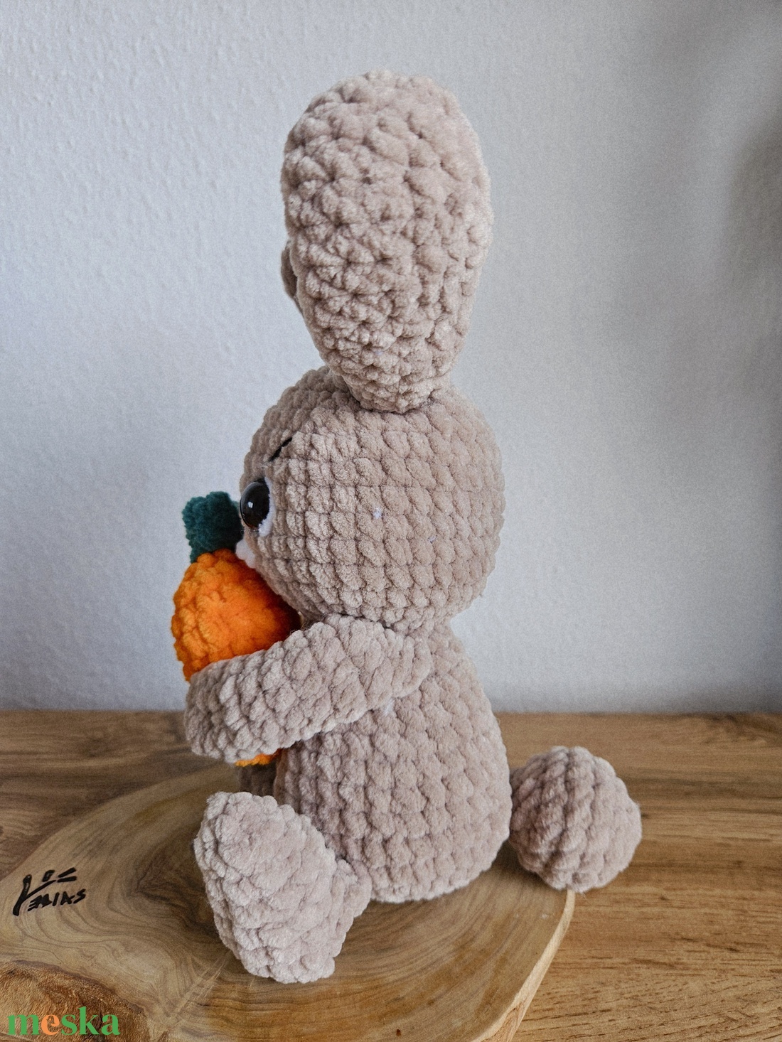 Puha Horgolt Morcos Nyuszi Répával - játék & sport - plüssállat & játékfigura - nyuszi - Meska.hu