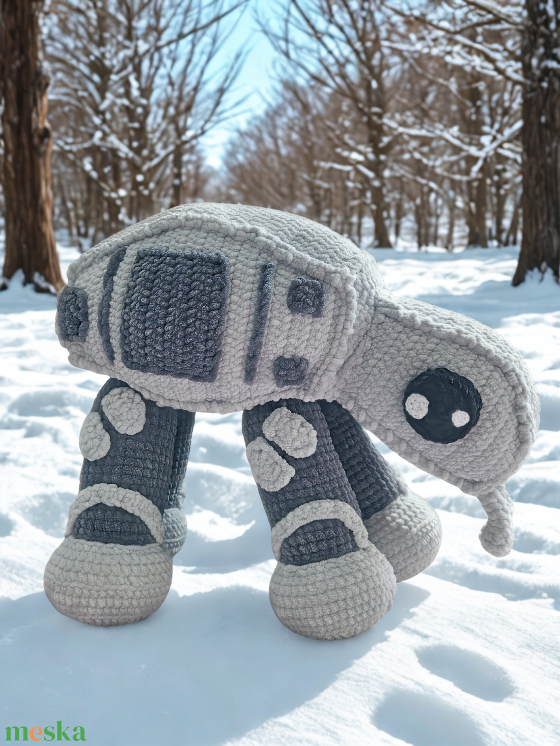 Puha Horgolt Lépegető - játék & sport - plüssállat & játékfigura - más figura - Meska.hu