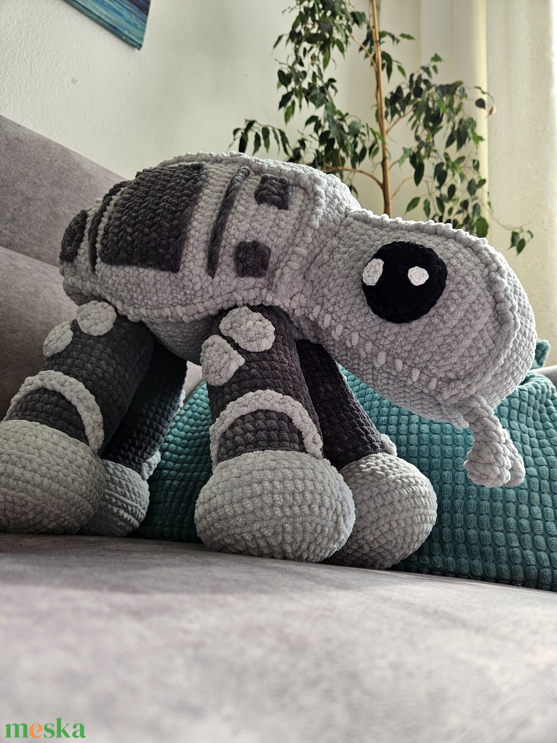 Puha Horgolt Lépegető - játék & sport - plüssállat & játékfigura - más figura - Meska.hu