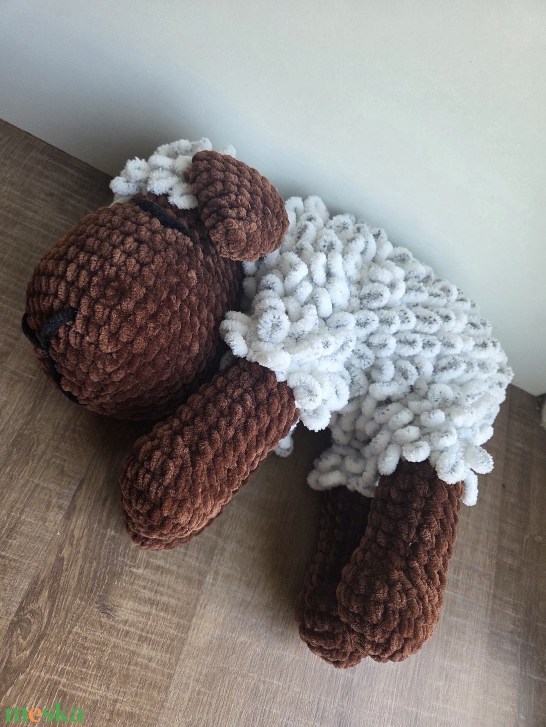 Pihe puha alvó bárány - játék & sport - plüssállat & játékfigura - plüss bárány - Meska.hu