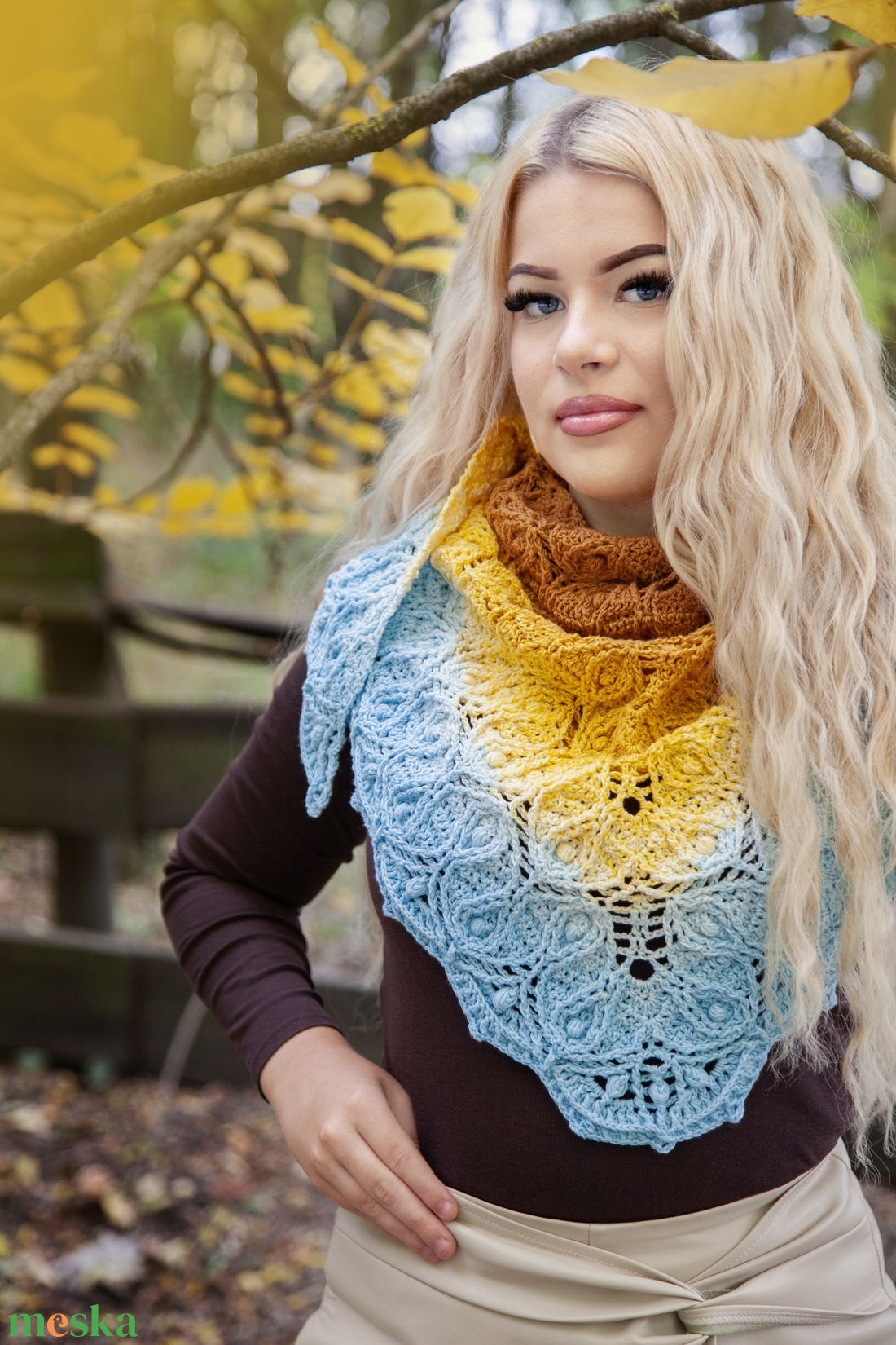 CrocheTrend � Horgolt sapkák, sálak és kendők - nyomtatott könyv - könyv & zene - könyv - Meska.hu