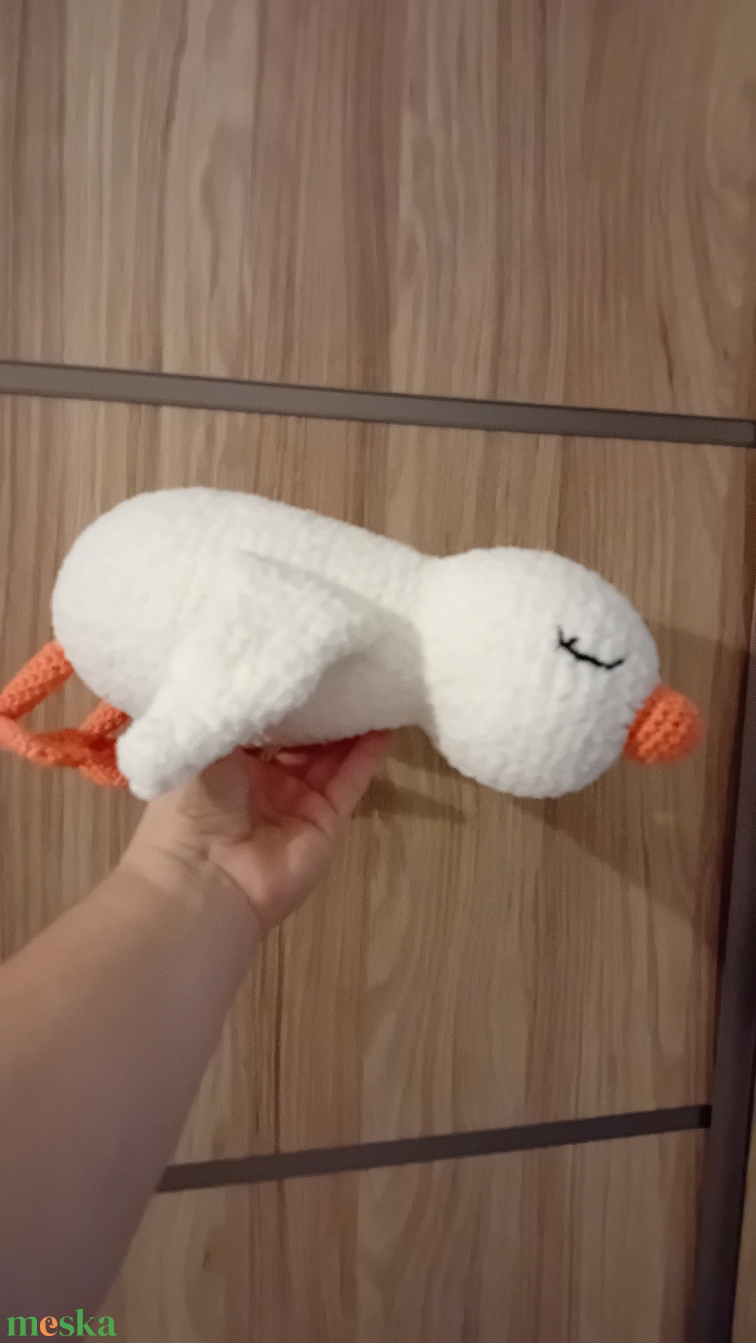 Kacsa horgolt plüss játék - játék & sport - plüssállat & játékfigura - más figura - Meska.hu Kacsa horgolt plüss játék - játék & sport - plüssállat & játékfigura - más figura - Meska.hu