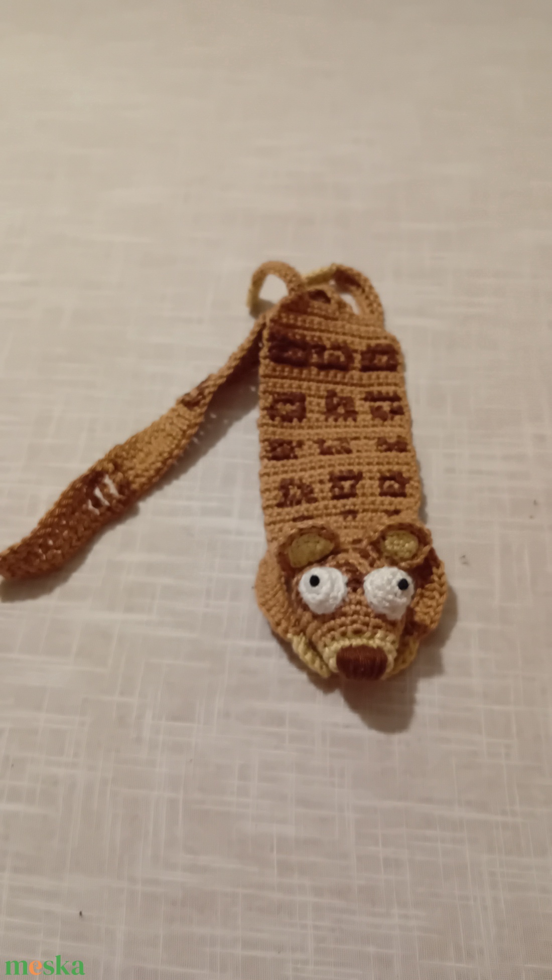 Leopárd könyvjelző  - könyv & zene - könyvjelző - Meska.hu