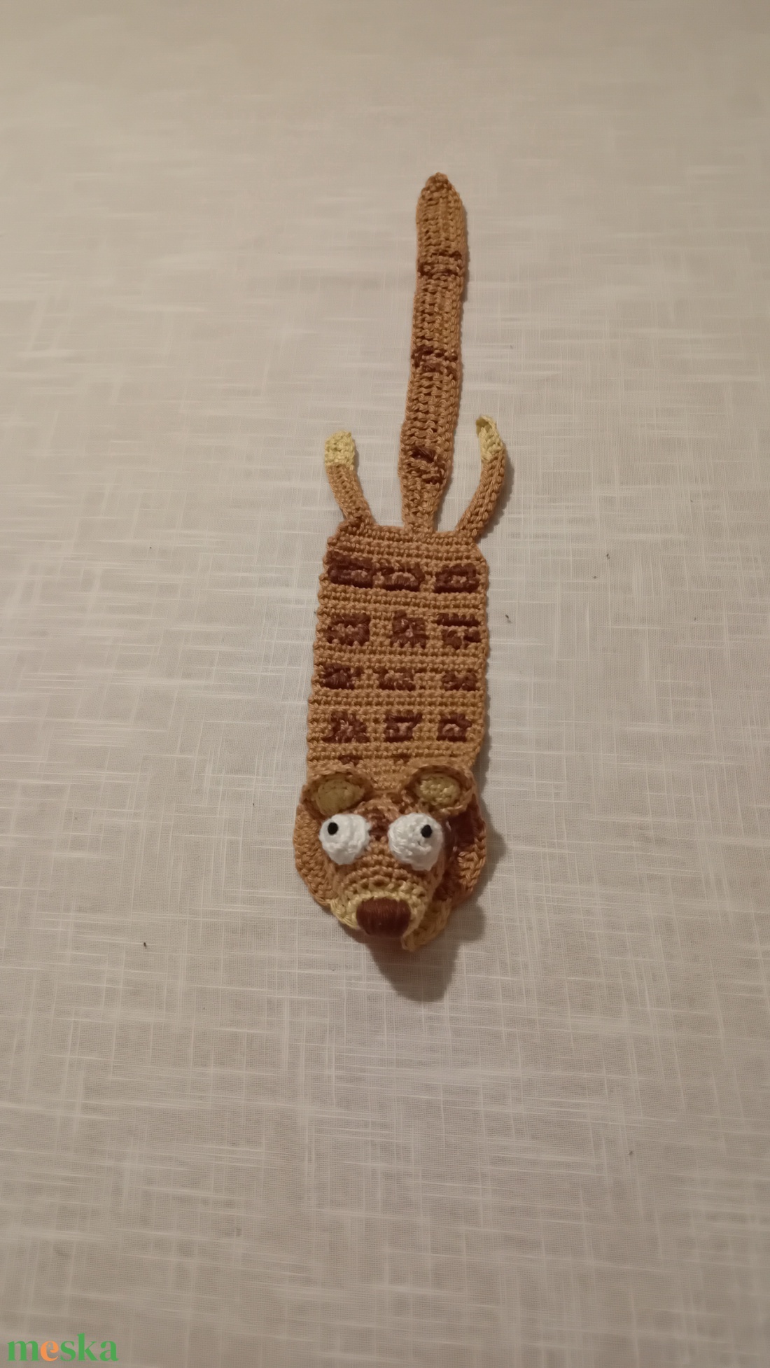 Leopárd könyvjelző  - könyv & zene - könyvjelző - Meska.hu