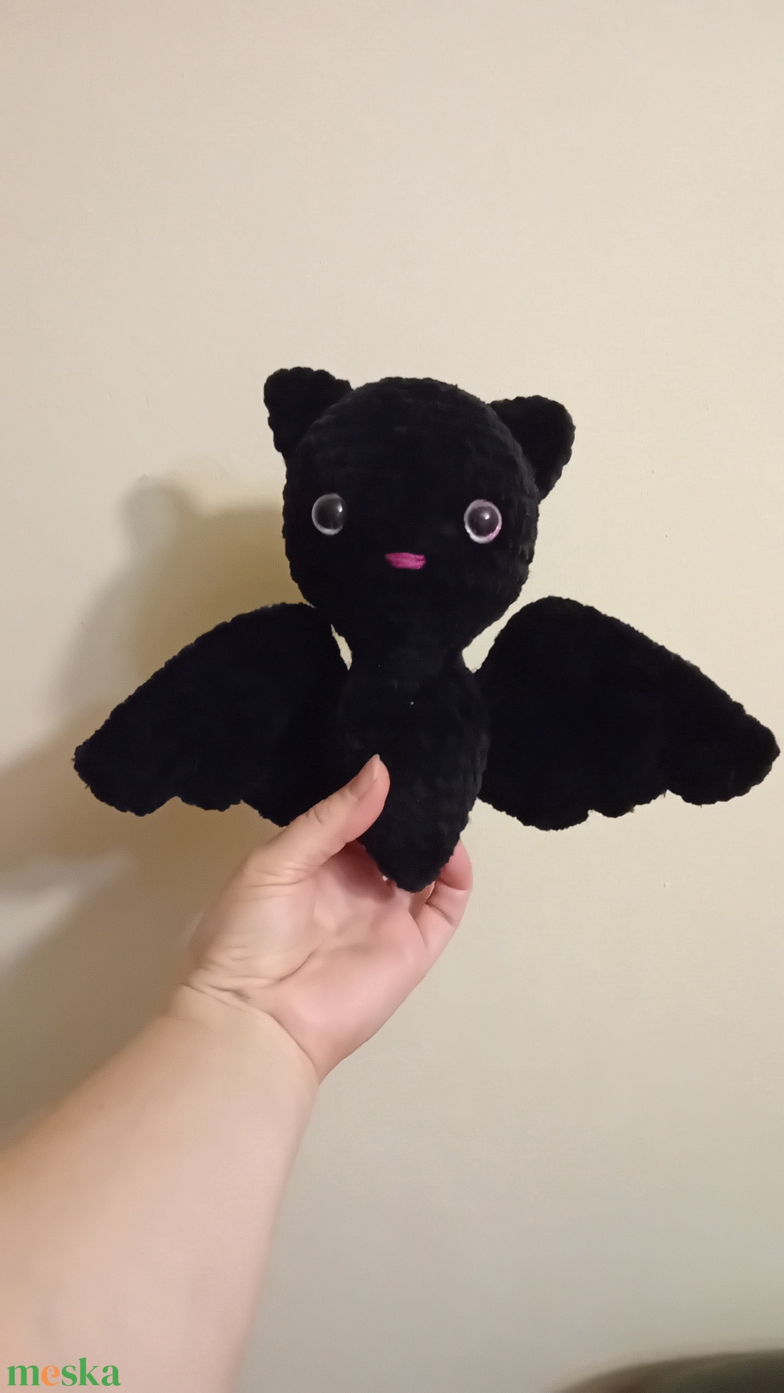 Denevér - játék & sport - plüssállat & játékfigura - egér - Meska.hu