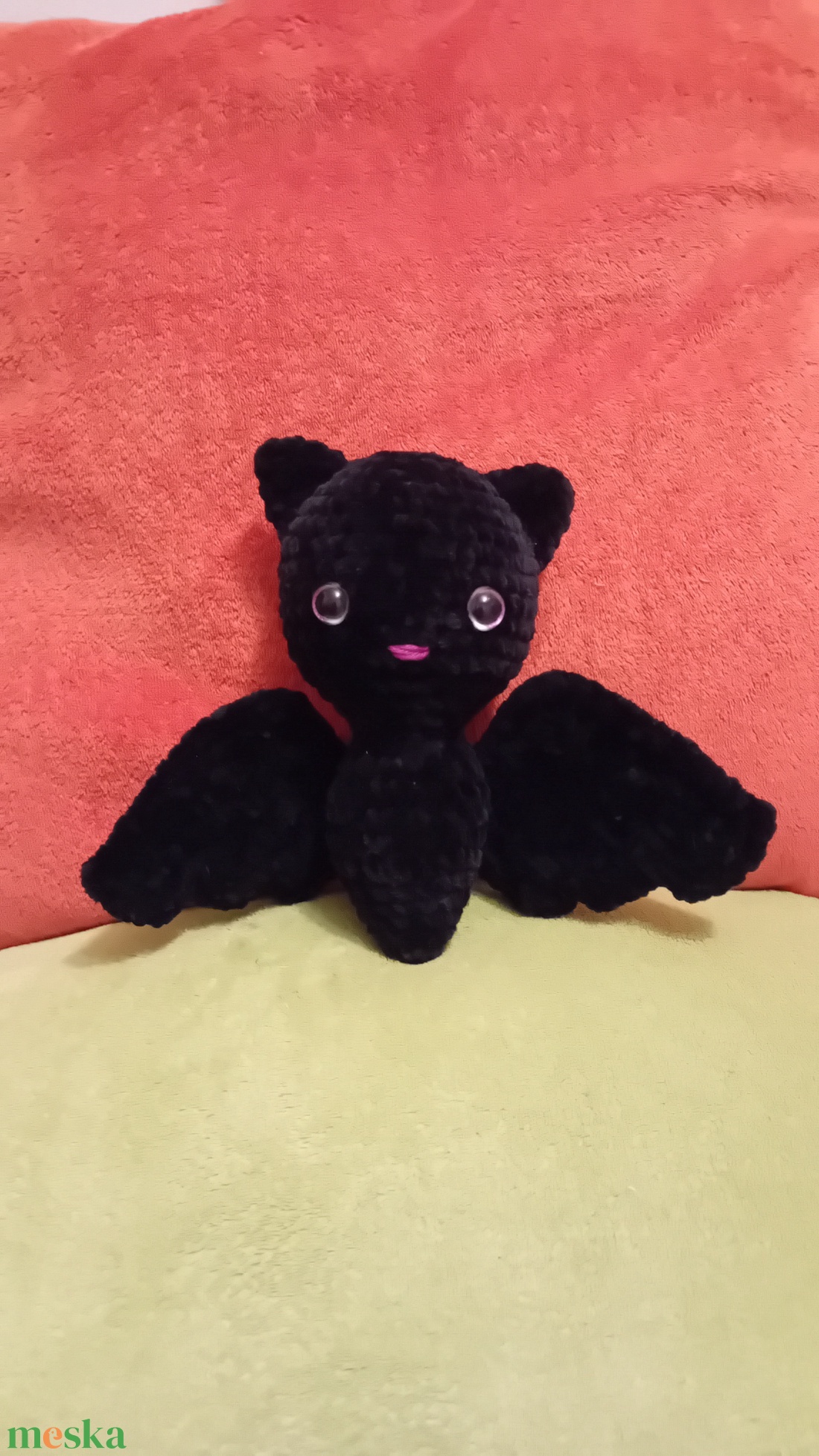 Denevér - játék & sport - plüssállat & játékfigura - egér - Meska.hu