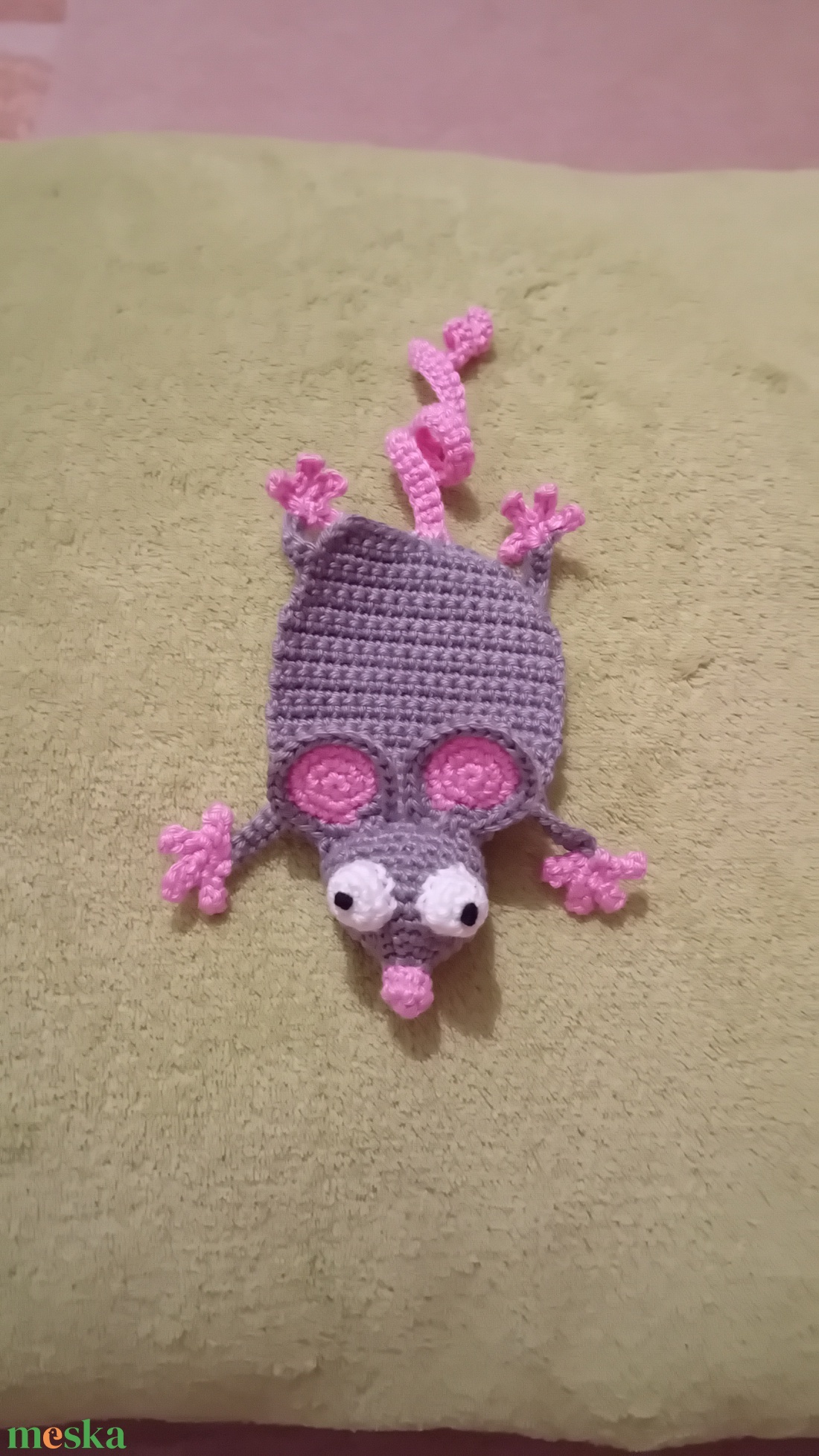 Egér könyvjelző - könyv & zene - könyvjelző - Meska.hu