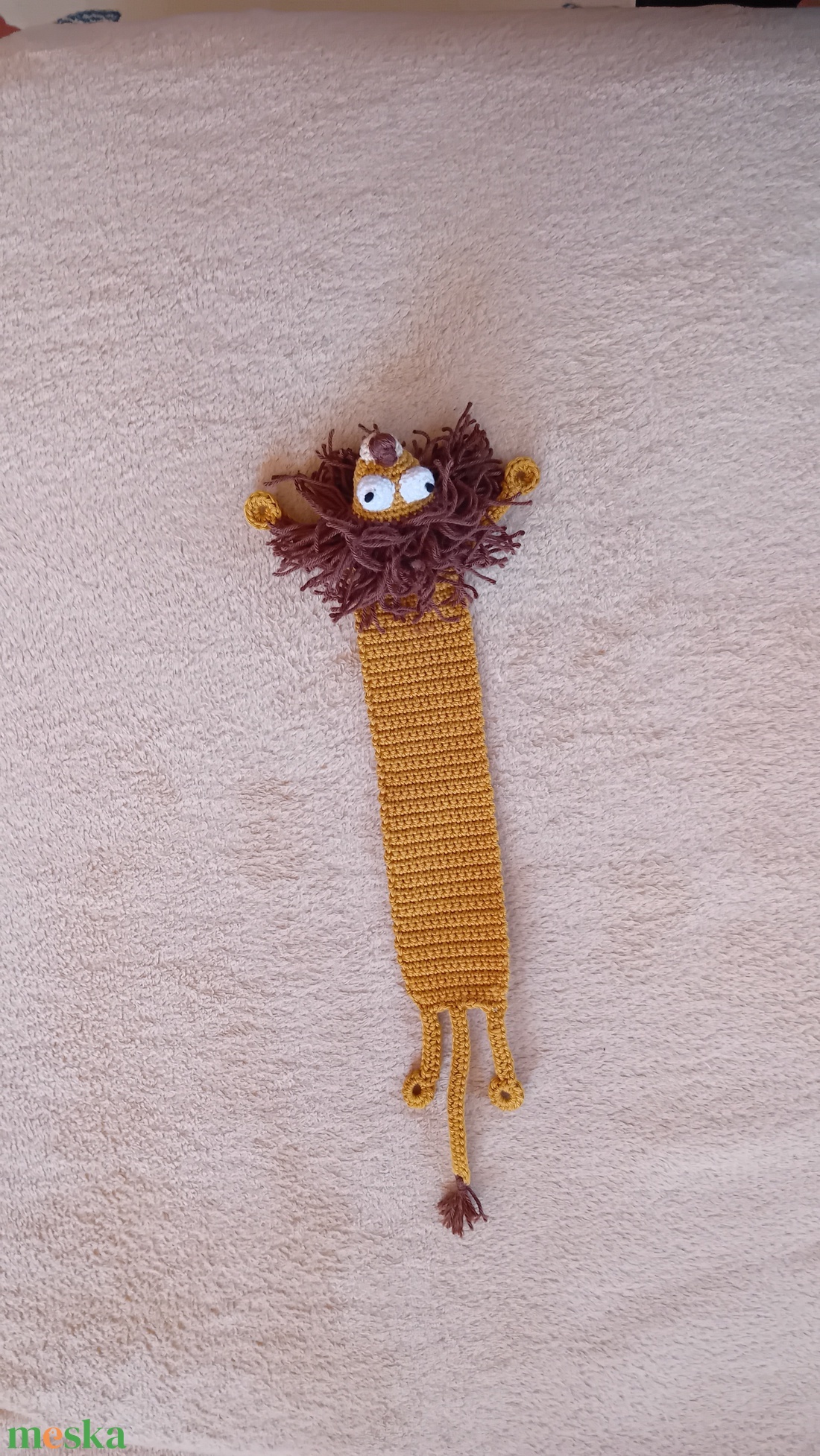 Oroszlán könyvjelző - könyv & zene - könyvjelző - Meska.hu