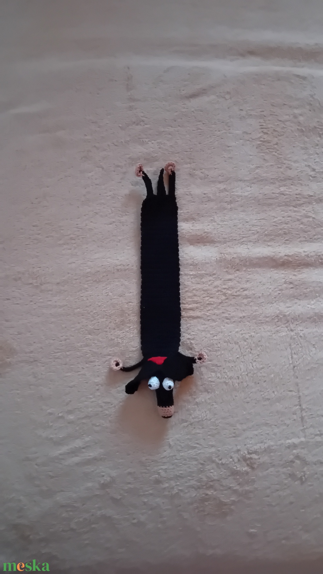 Tacskó könyvjelző  - könyv & zene - könyvjelző - Meska.hu