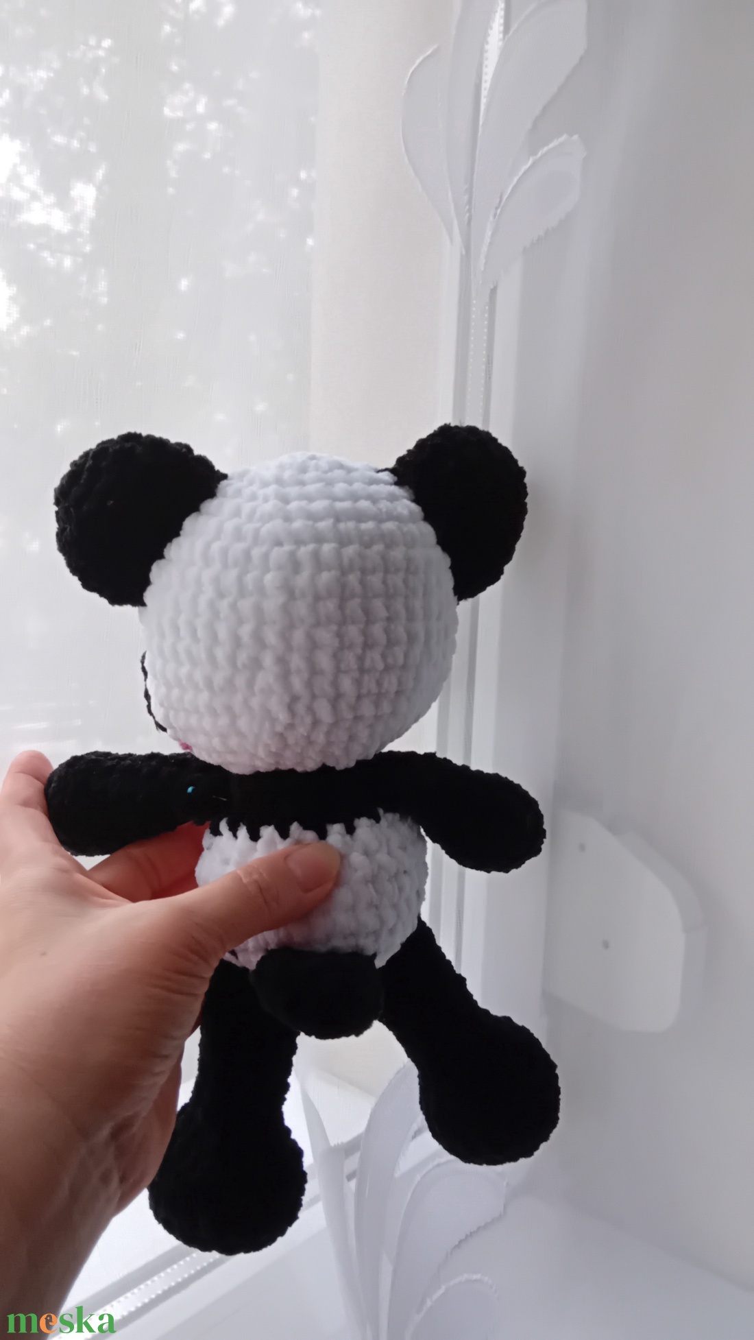 Panda maci - játék & sport - plüssállat & játékfigura - maci - Meska.hu