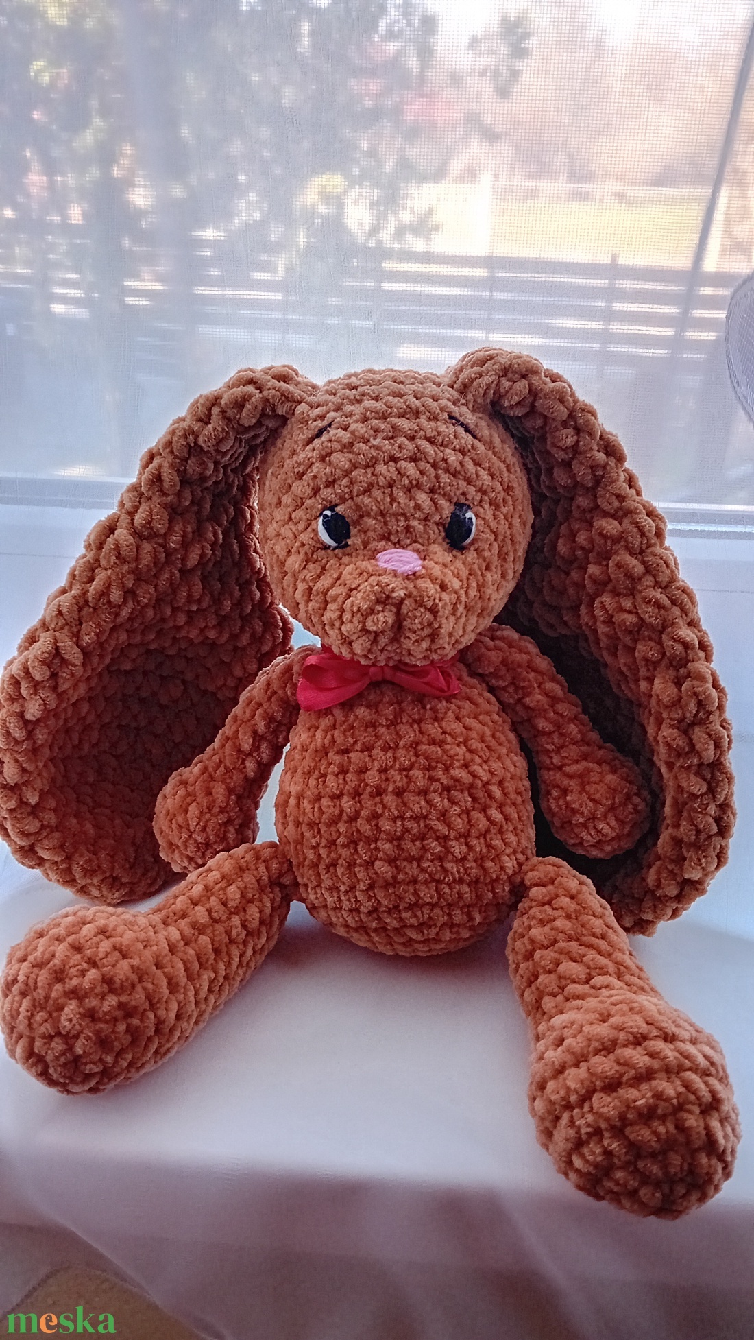 Hosszú fülű nyuszi - játék & sport - plüssállat & játékfigura - nyuszi - Meska.hu